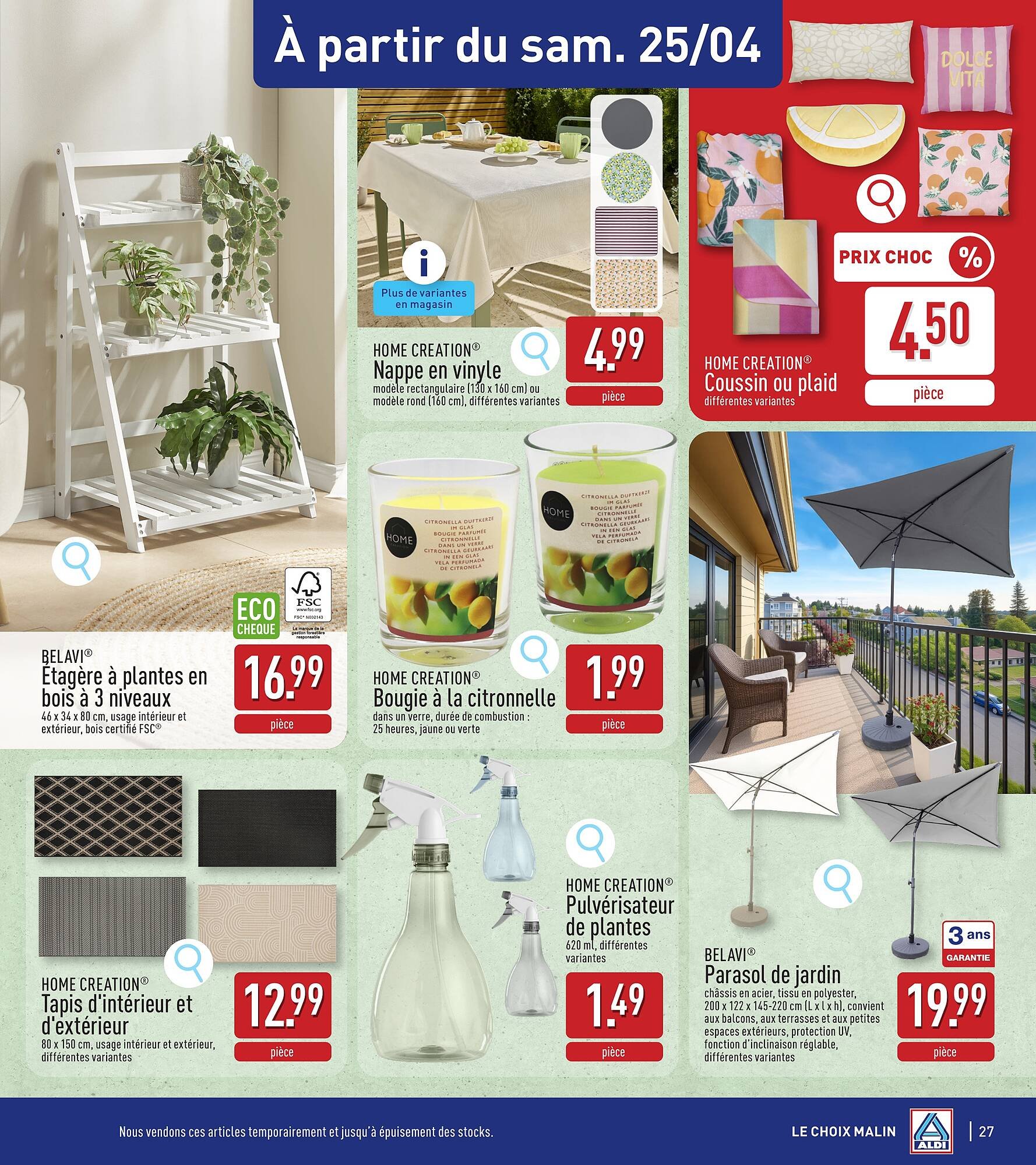 ALDI Dépliant (2026-04-20 - 2026-04-25)