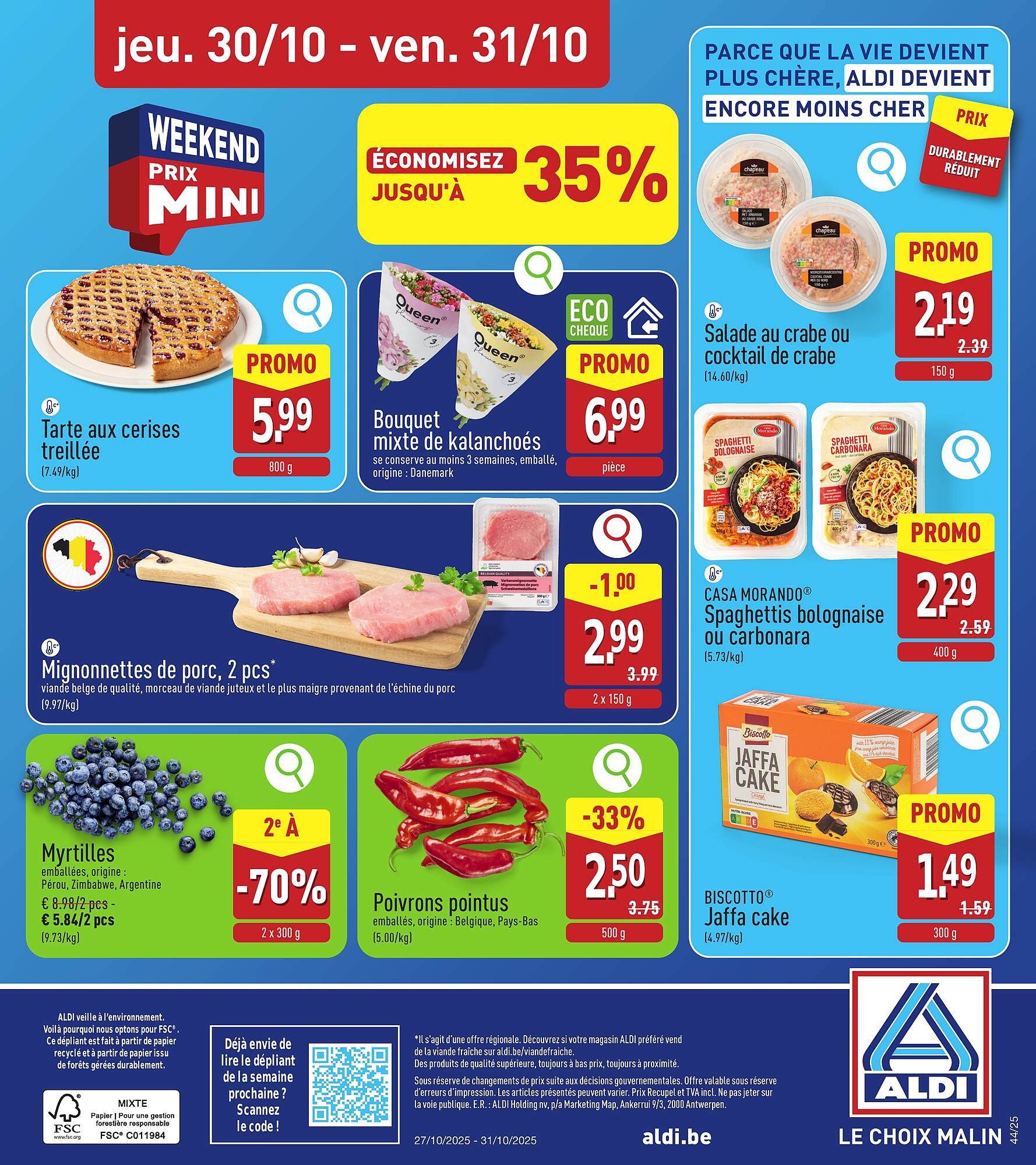 ALDI Dépliant (2025-10-27 - 2025-11-01)