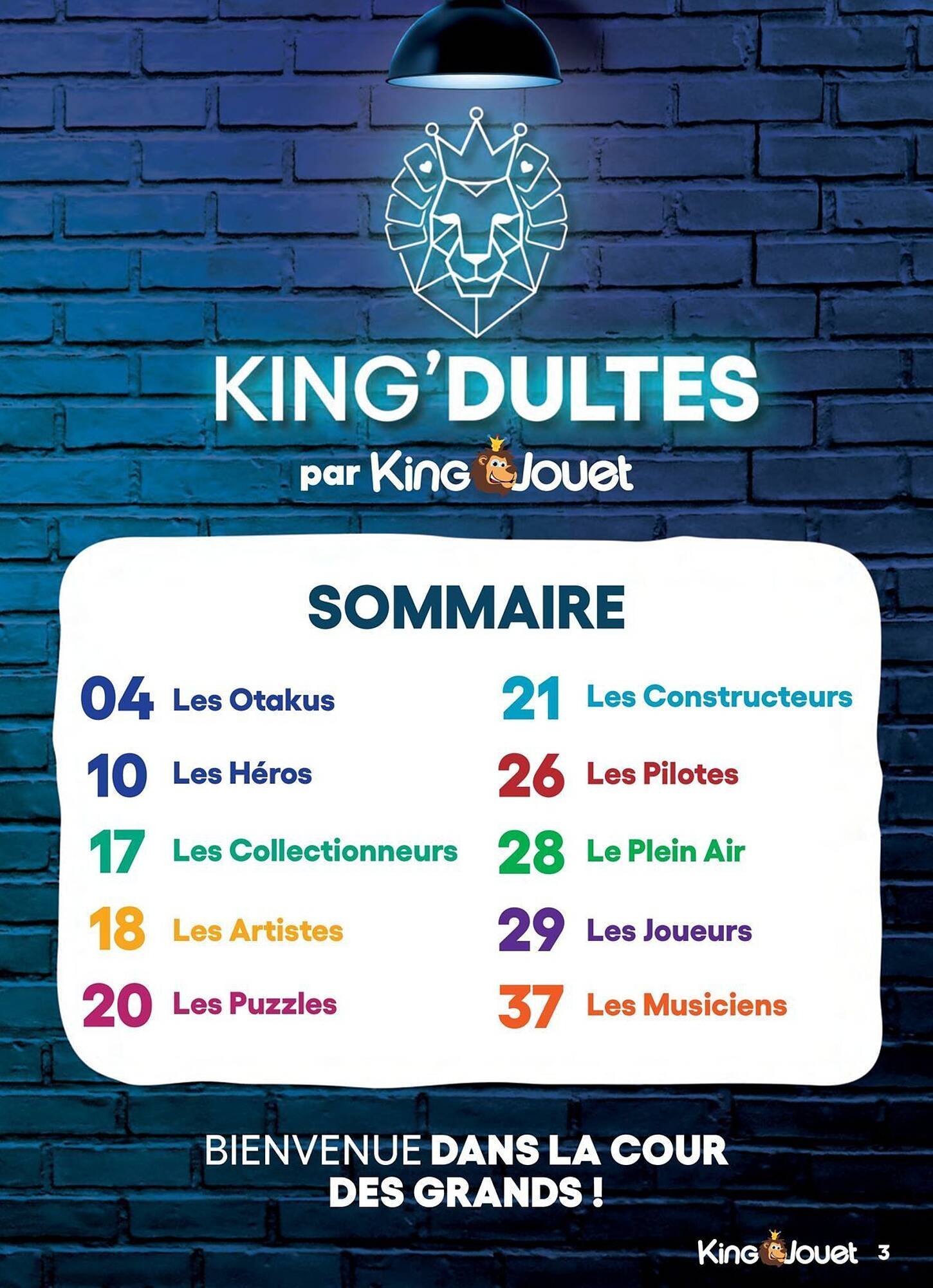 King Jouet folder