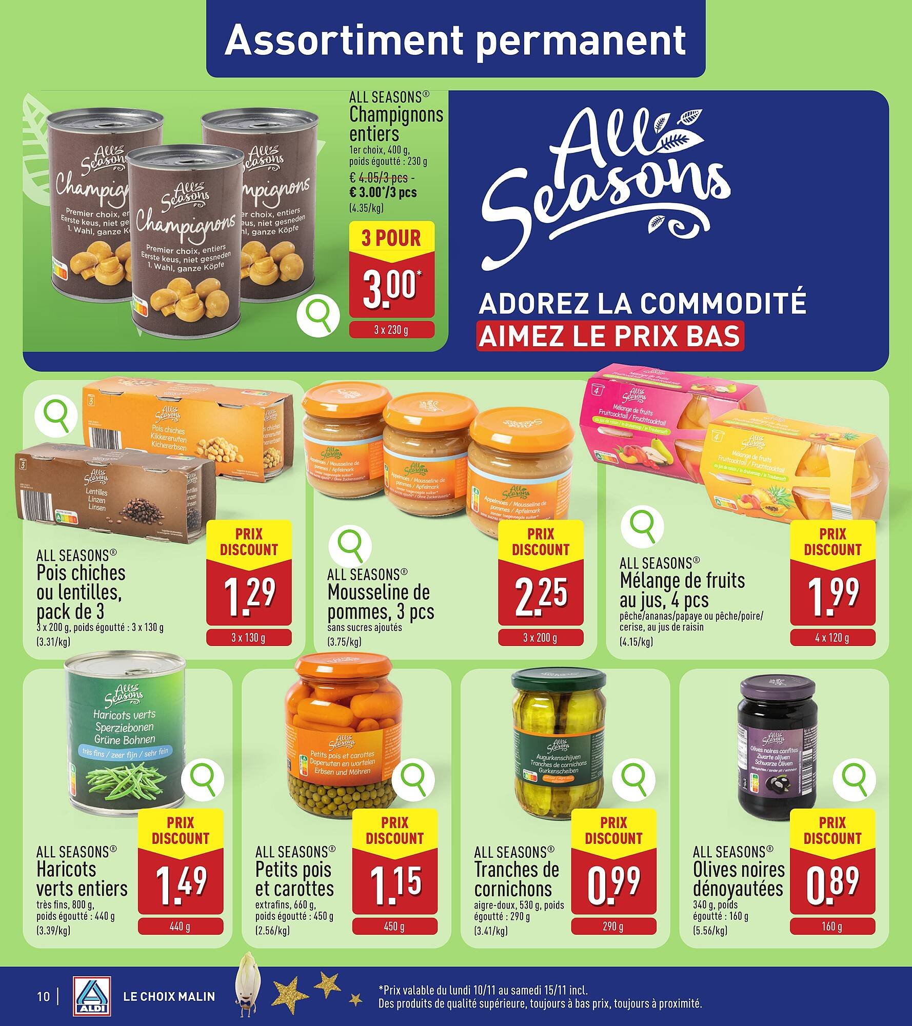 ALDI Dépliant (2025-11-10 - 2025-11-15)