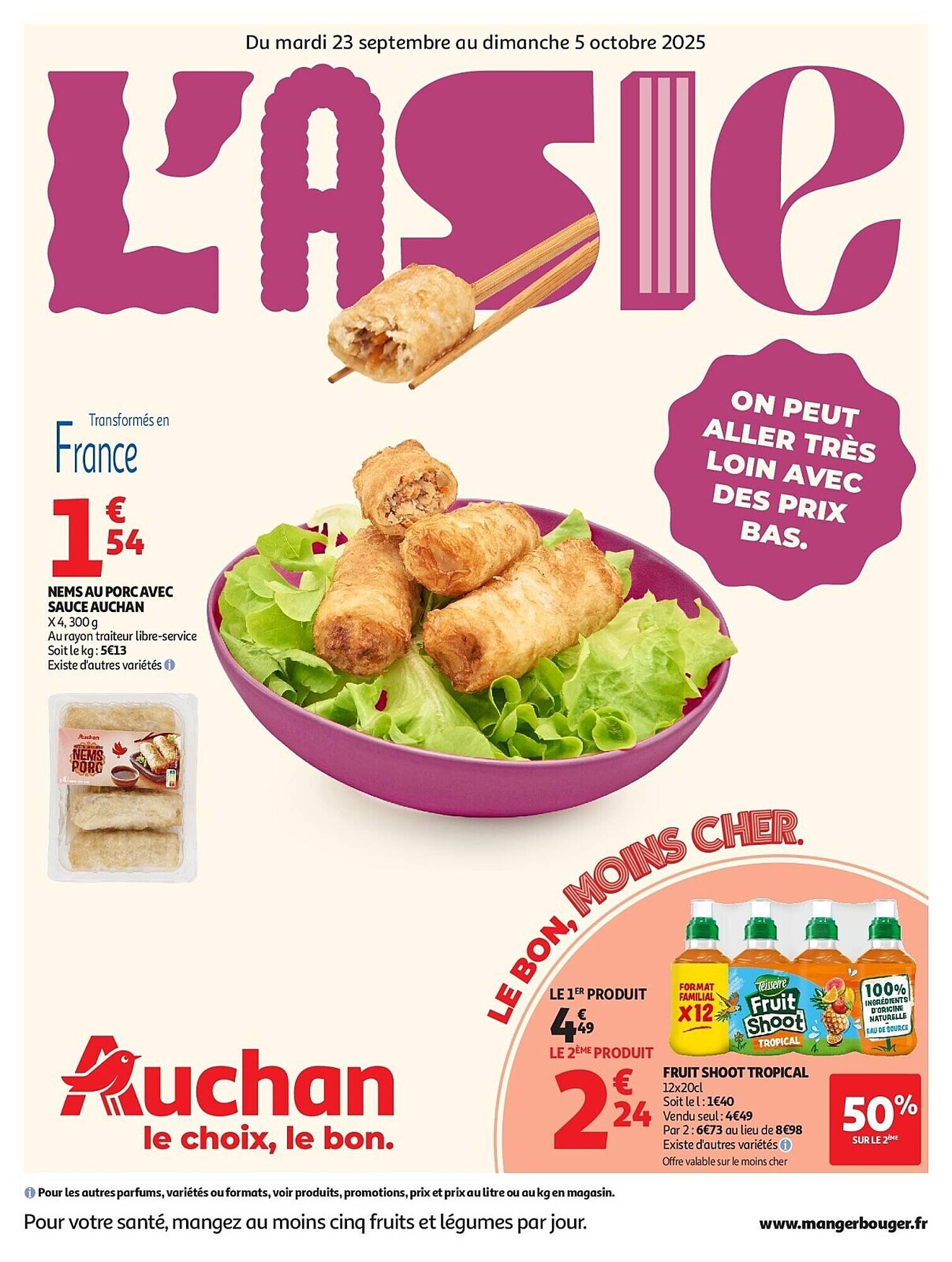 Auchan folder (2025-09-23 - 2025-10-05)