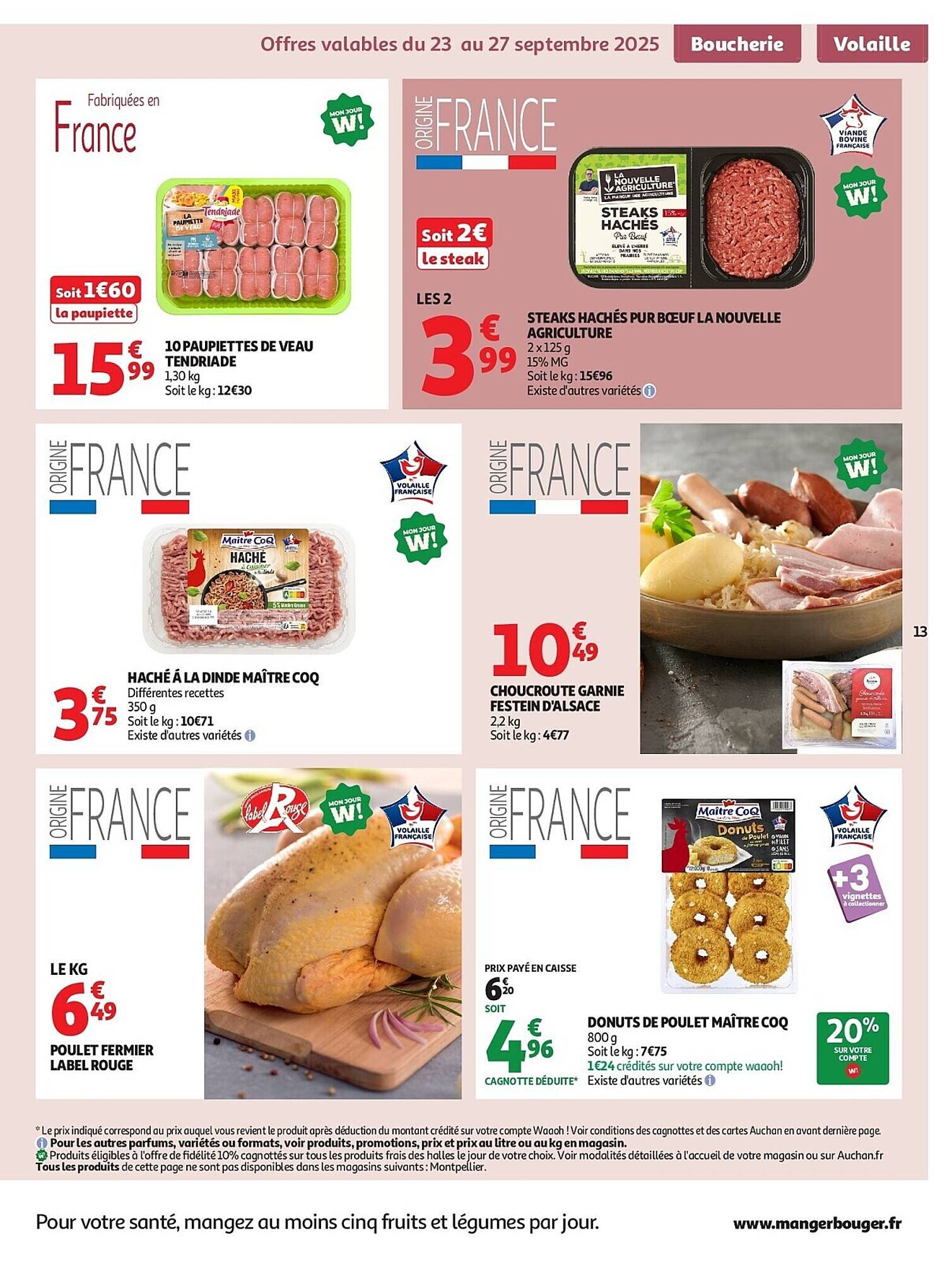 Auchan folder (2025-09-23 - 2025-10-05)