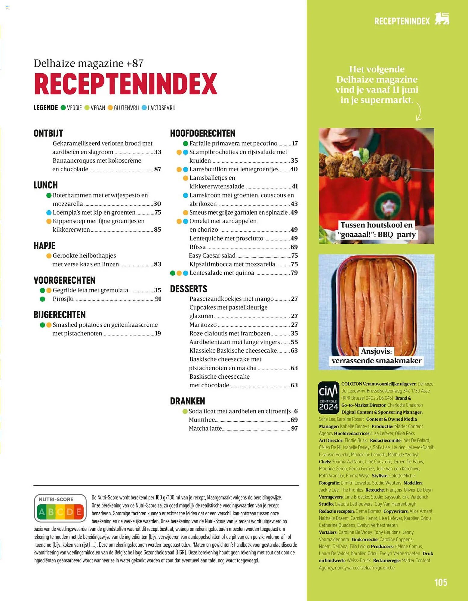 Delhaize magazine