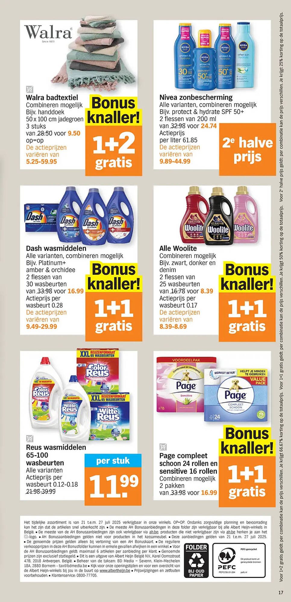 Albert Heijn folder (2025-07-21 - 2025-07-27)