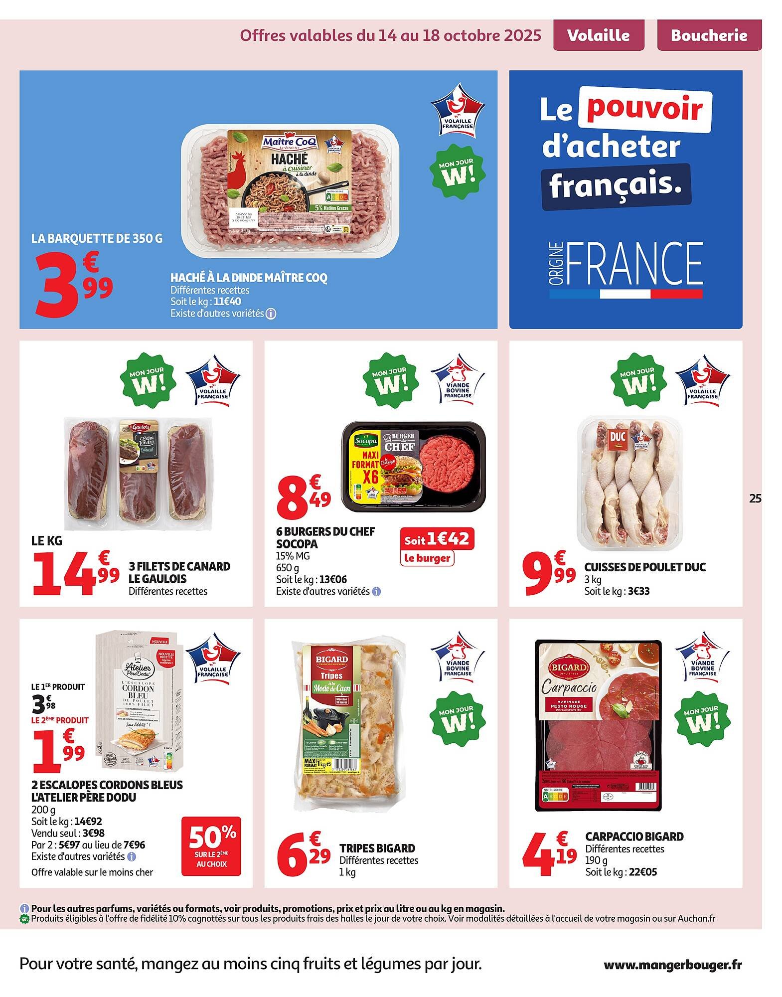 Auchan folder (2025-10-14 - 2025-10-26)