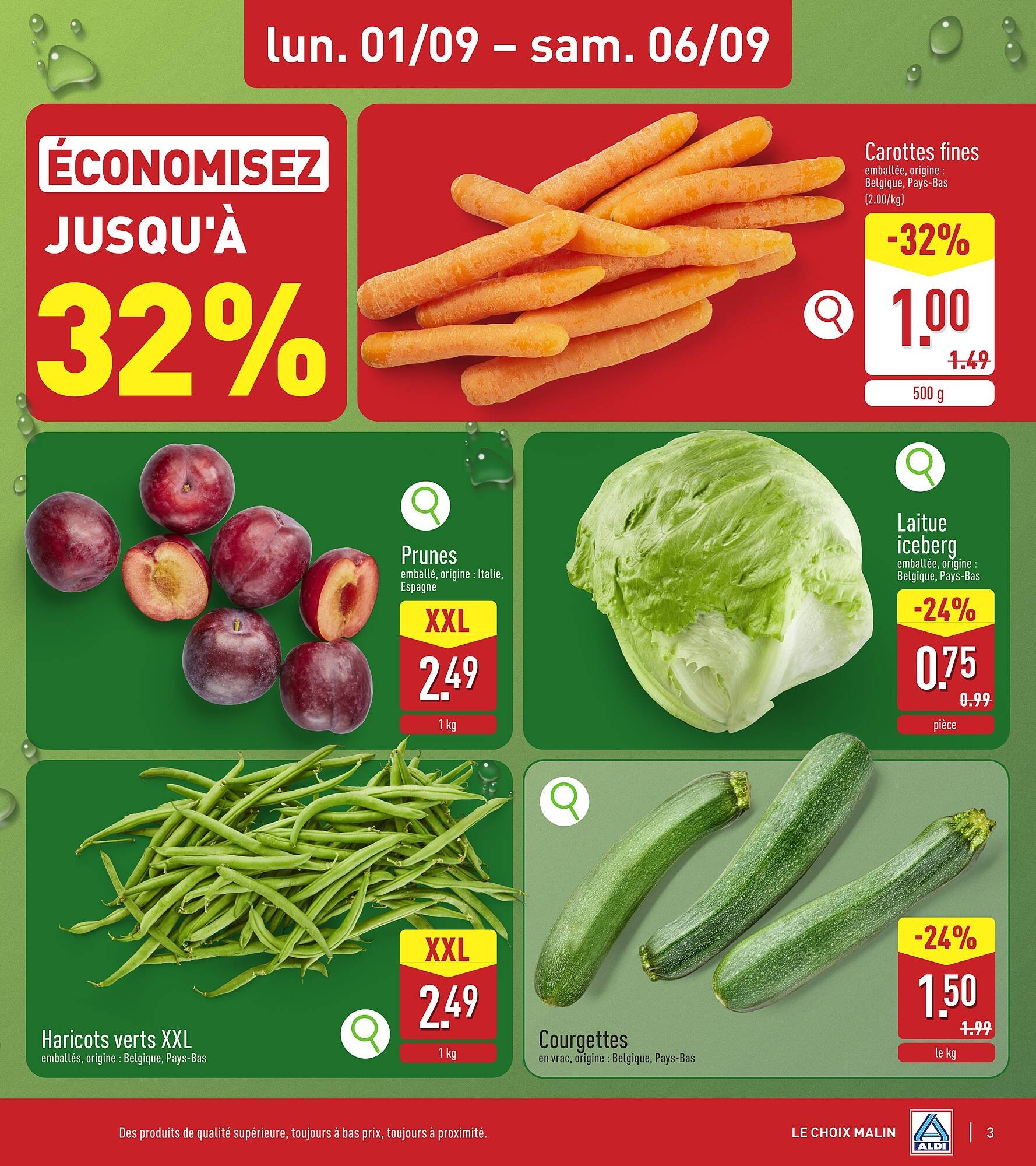 ALDI Dépliant (2025-09-01 - 2025-09-06)