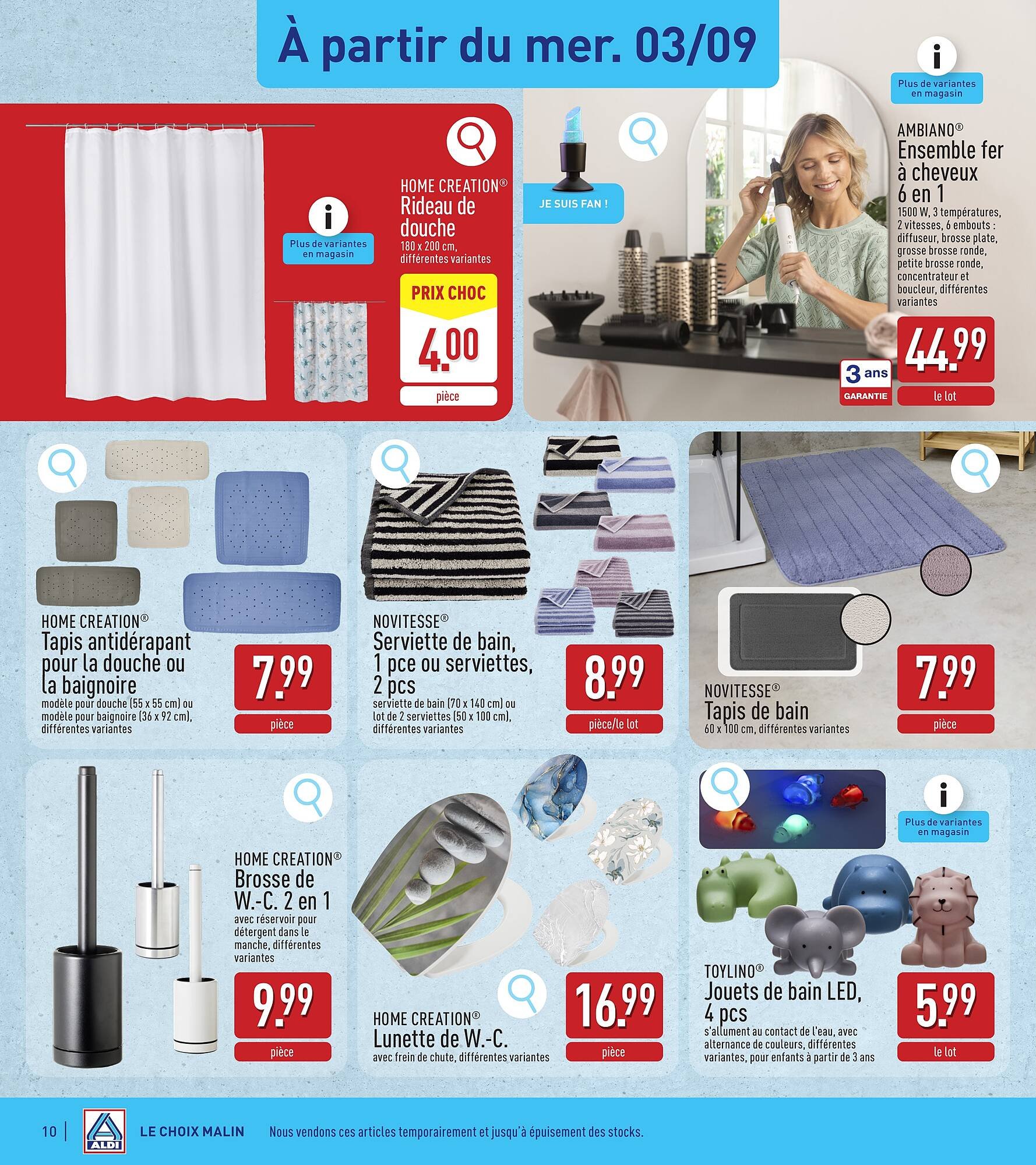 ALDI Dépliant (2025-09-01 - 2025-09-06)