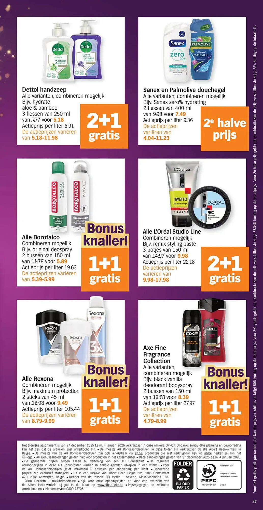 Albert Heijn folder (2025-12-27 - 2026-01-04)