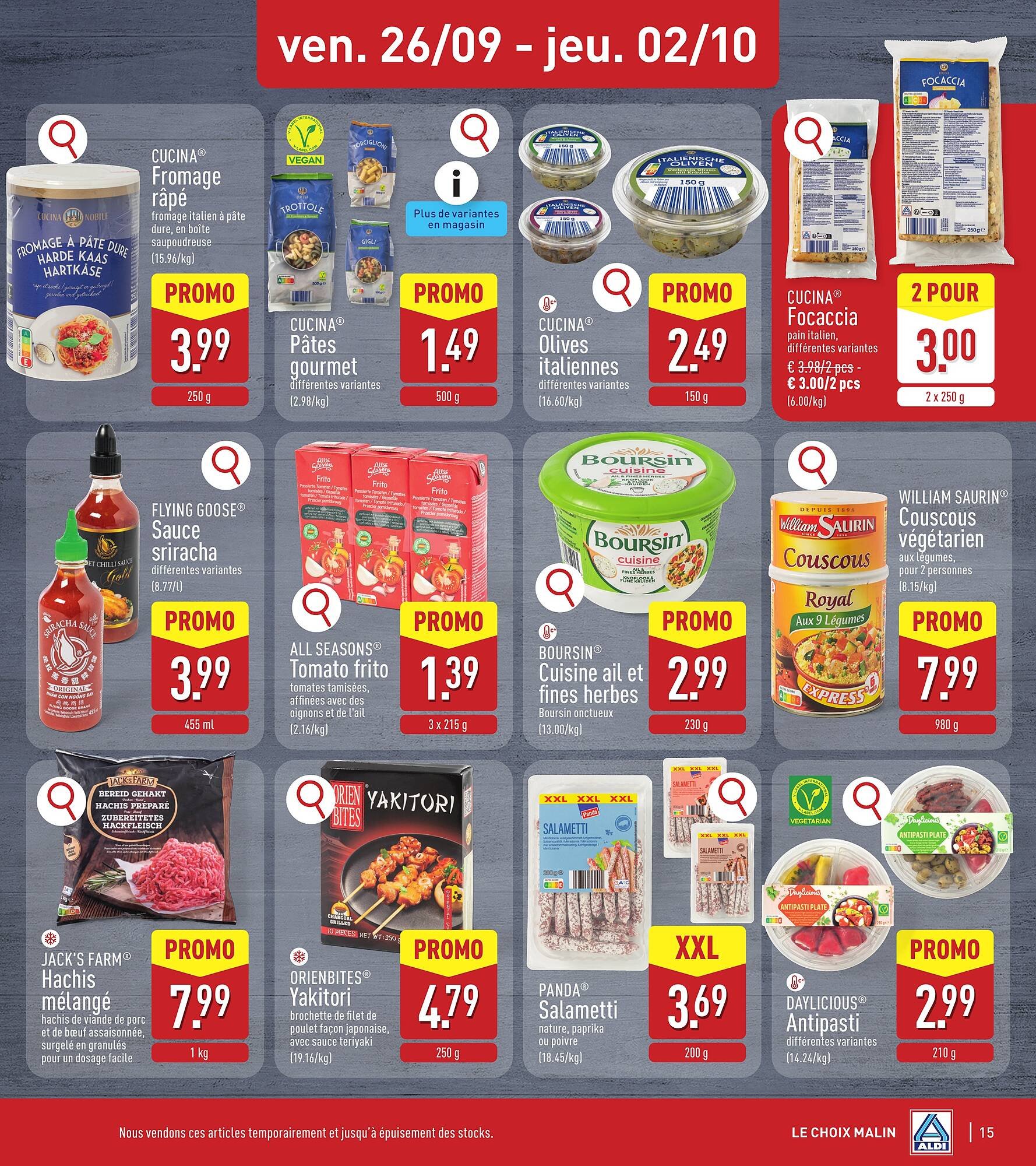 ALDI Dépliant (2025-09-22 - 2025-09-27)