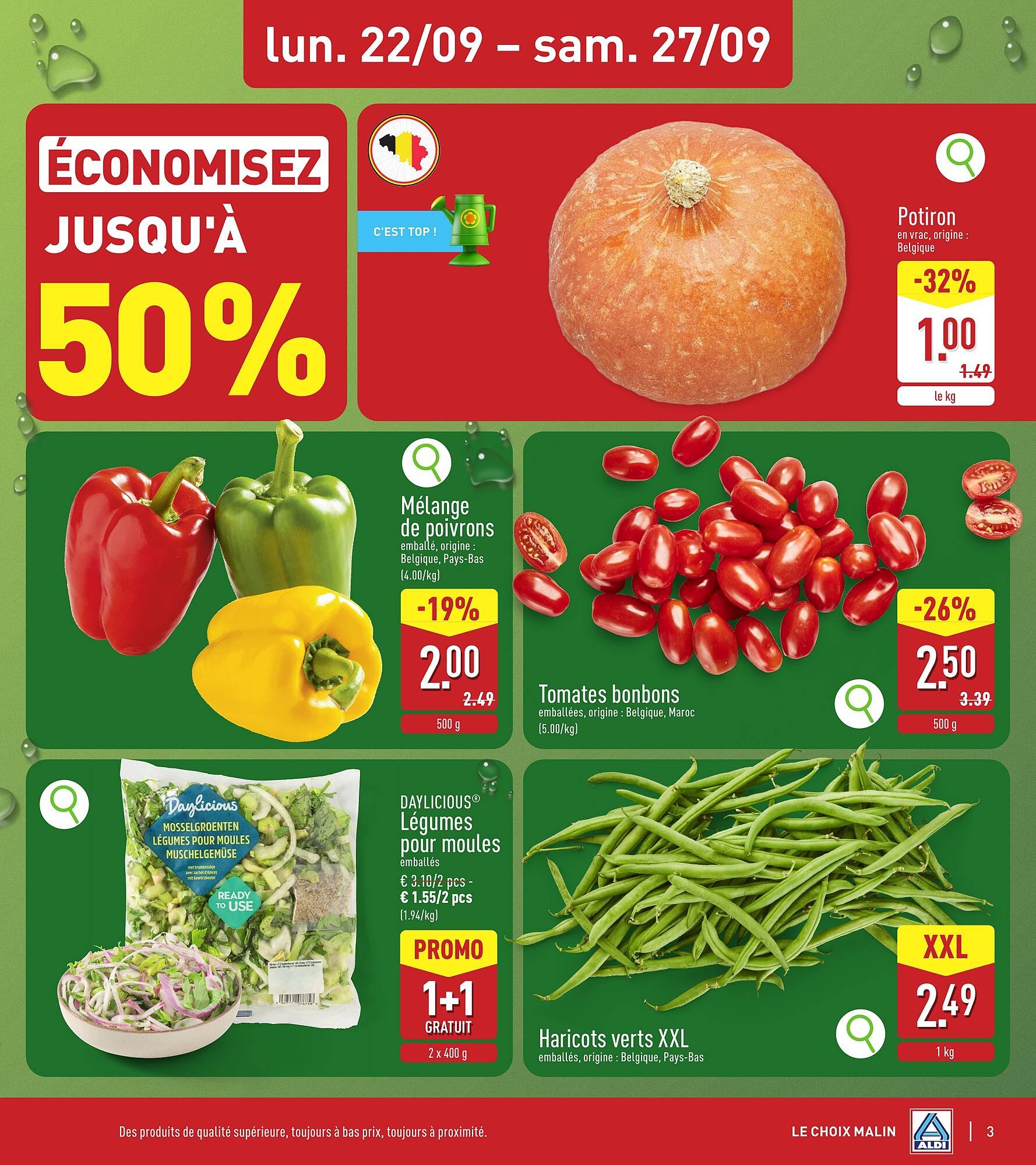 ALDI Dépliant (2025-09-22 - 2025-09-27)