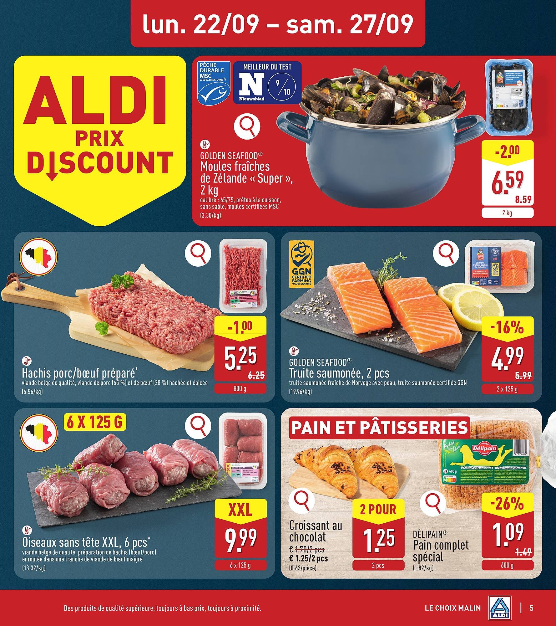 ALDI Dépliant (2025-09-22 - 2025-09-27)