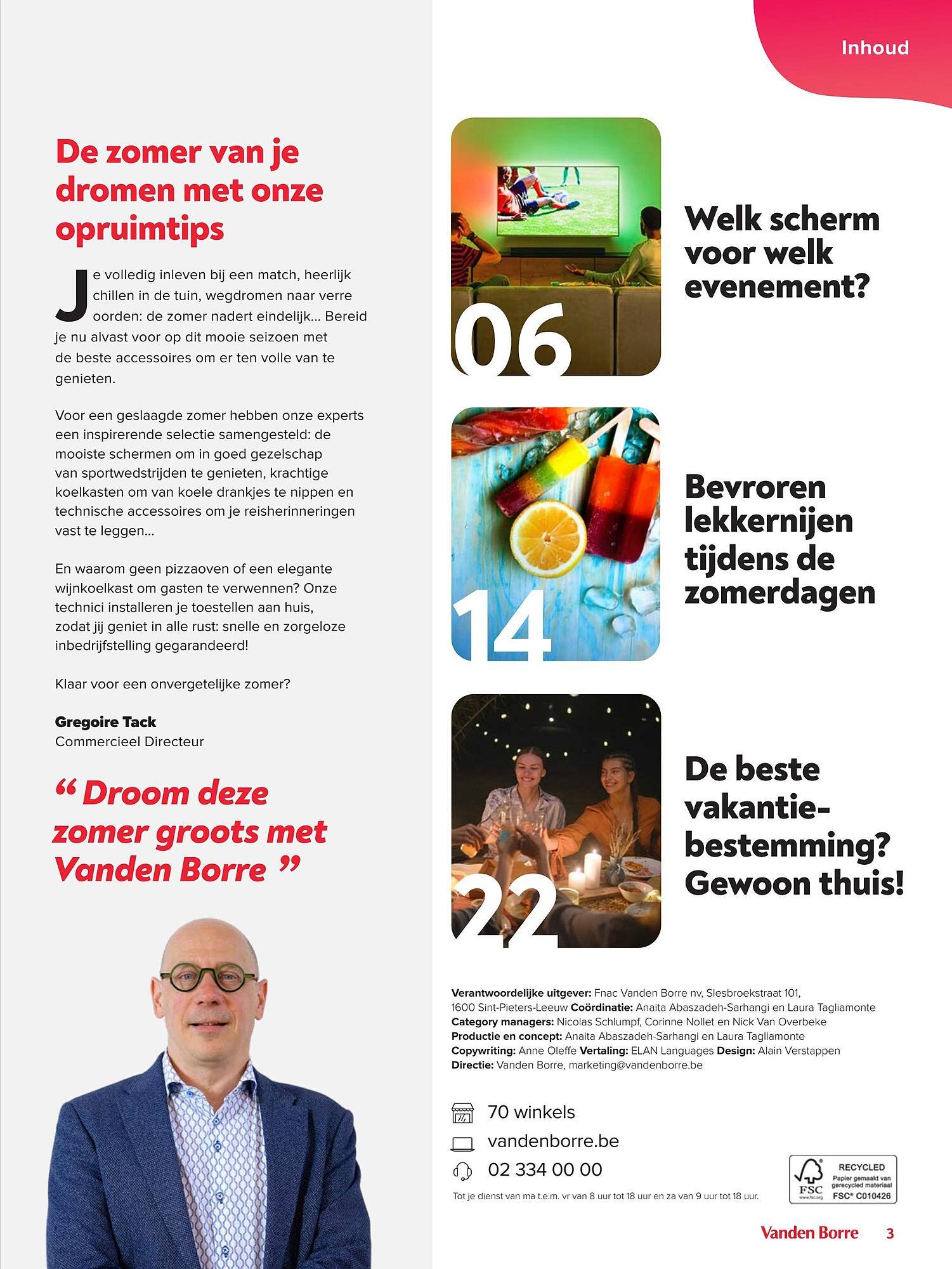 Vanden Borre magazine (2026-04-21 - 2026-05-31)