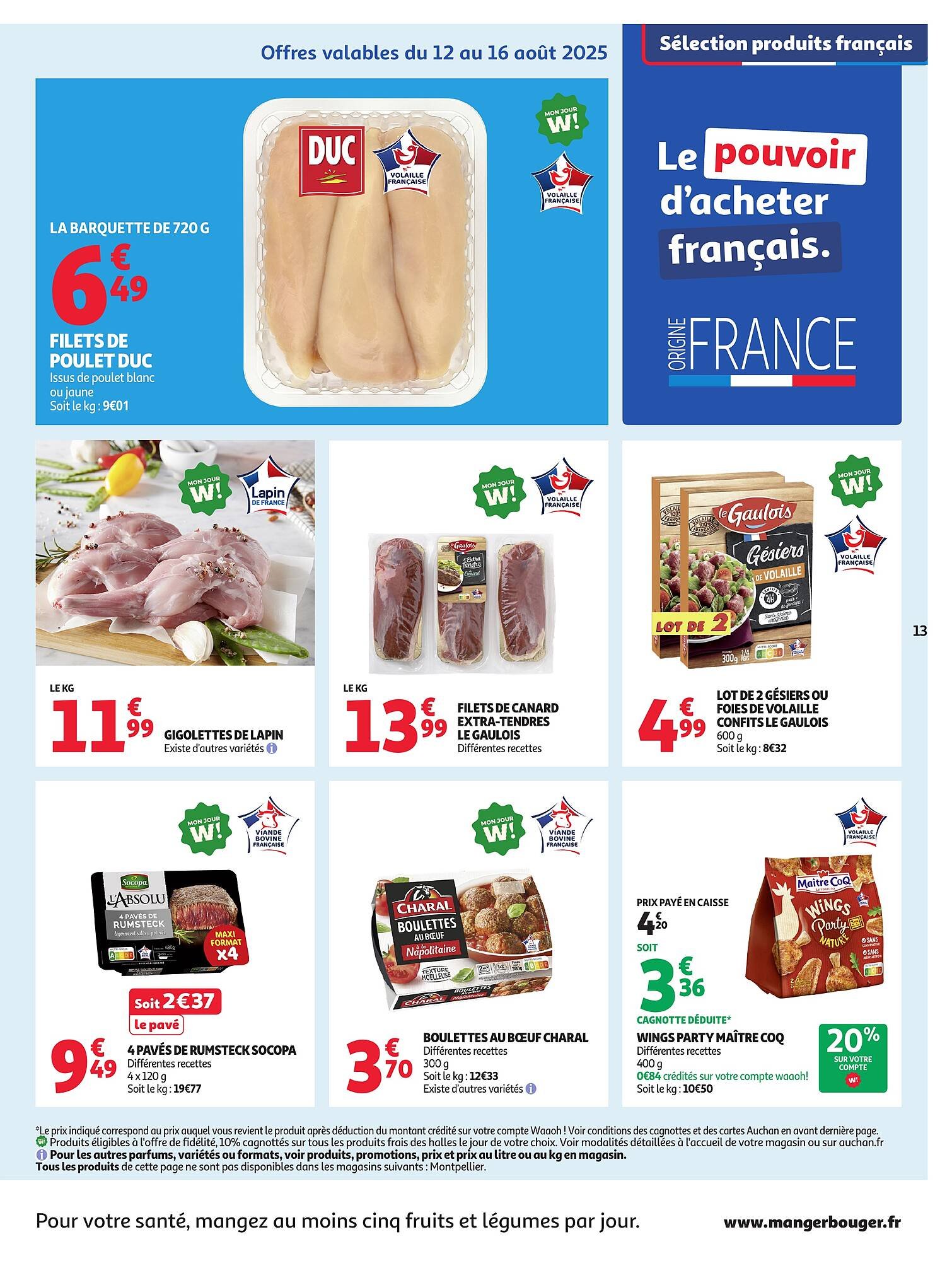 Auchan folder (2025-08-12 - 2025-08-24)