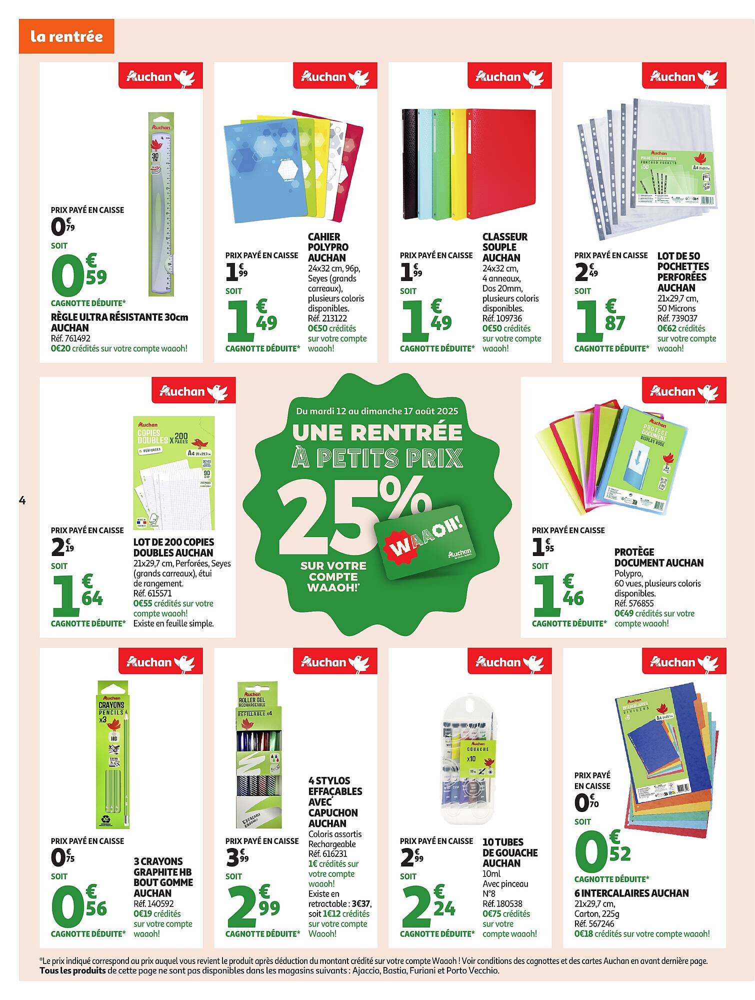 Auchan folder (2025-08-12 - 2025-08-24)