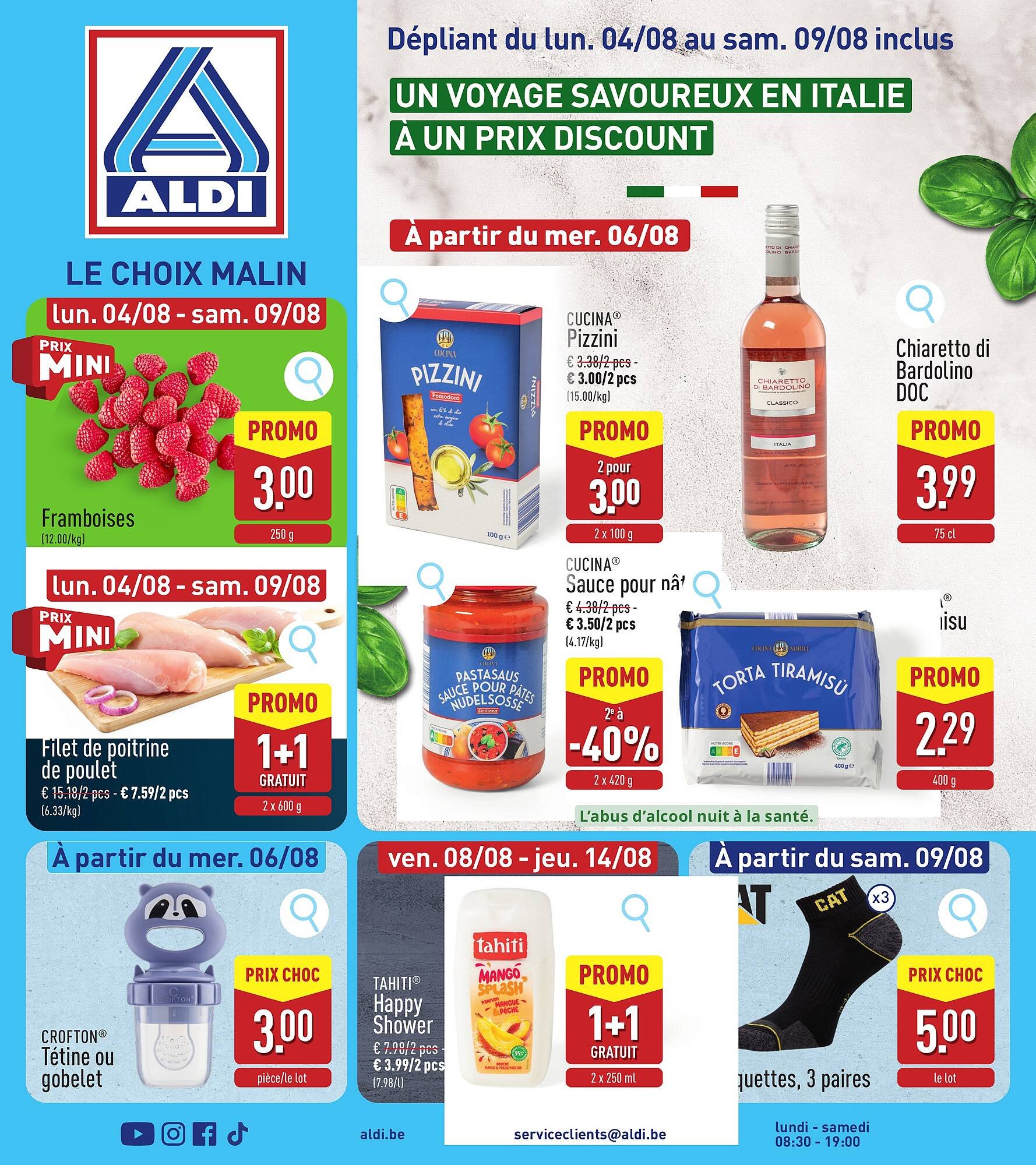 ALDI Dépliant (2025-08-04 - 2025-08-09)