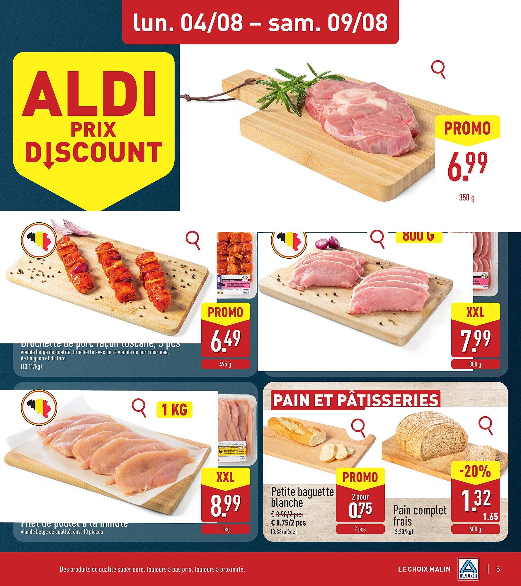 ALDI Dépliant (2025-08-04 - 2025-08-09)
