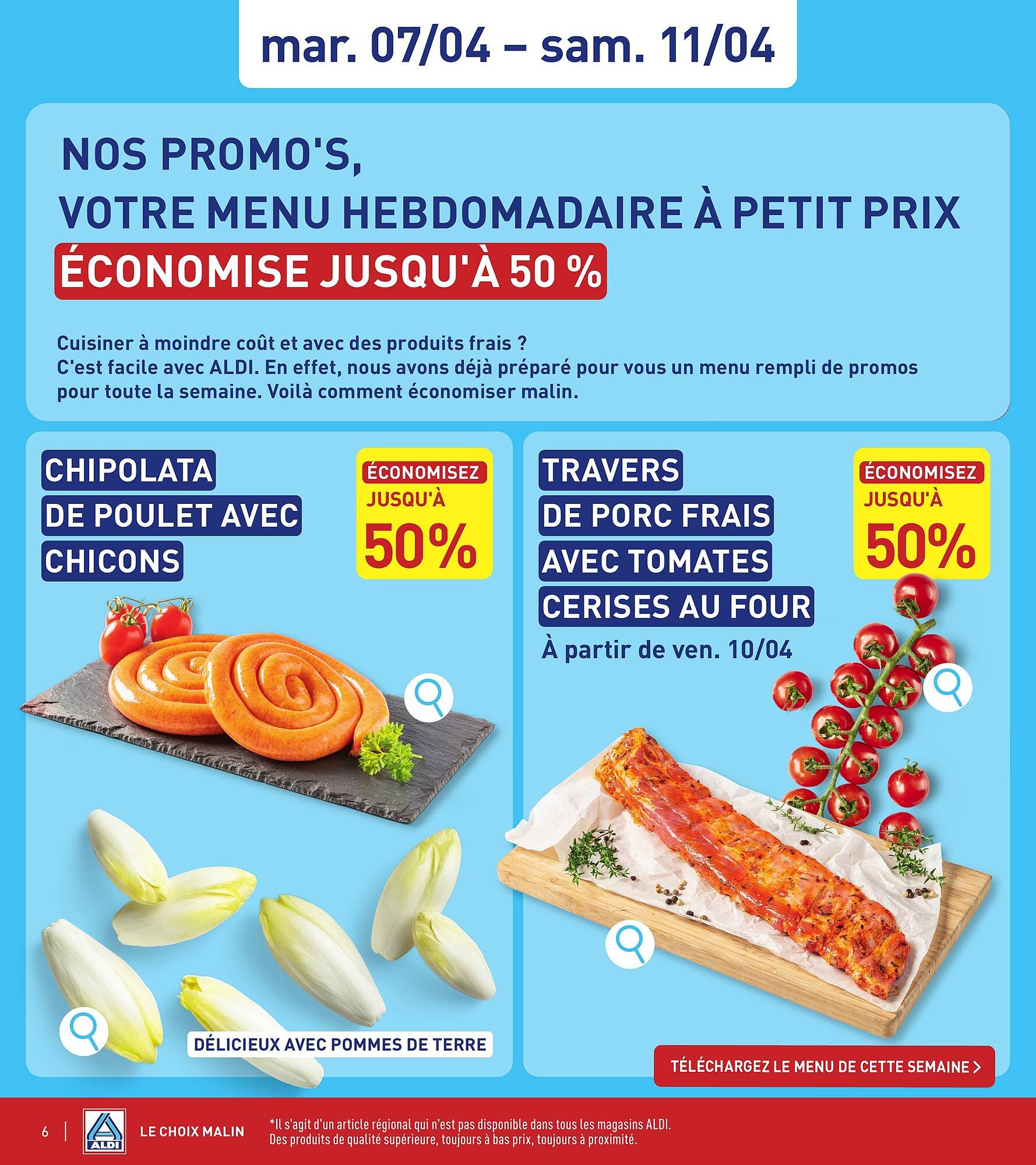 ALDI Dépliant (2026-04-06 - 2026-04-11)