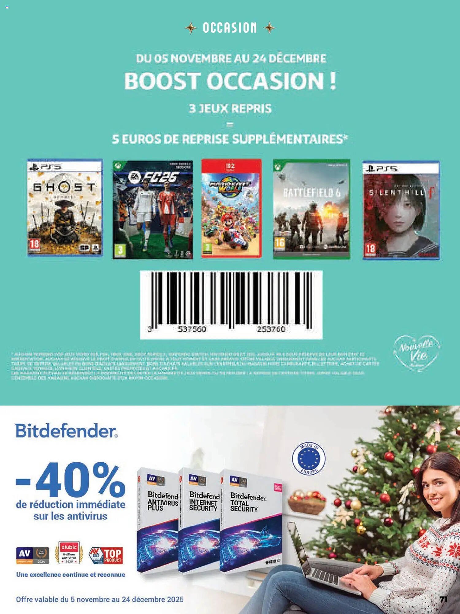 Auchan folder (2025-11-05 - 2025-12-24)