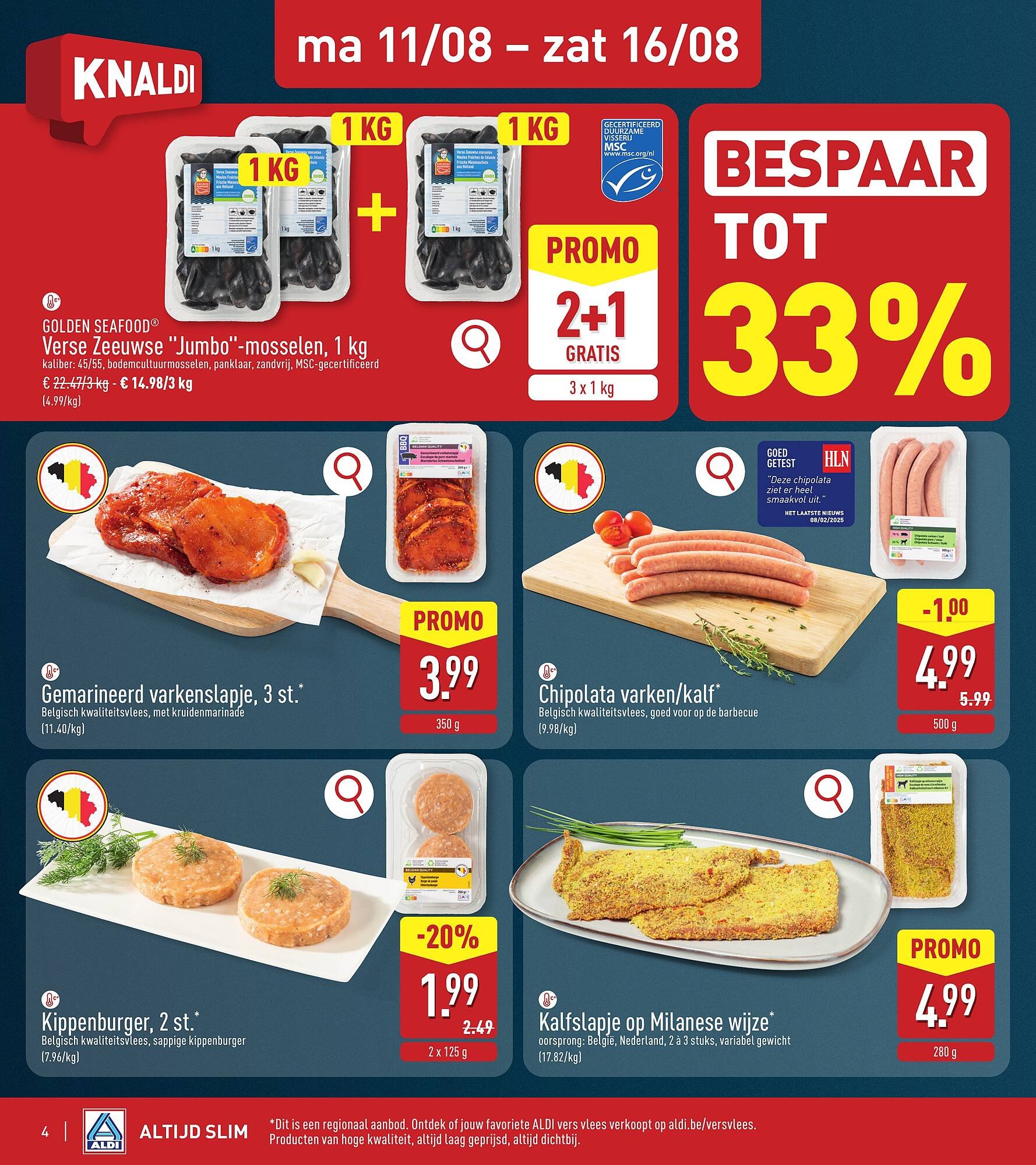 ALDI folder week 33 (2025-08-11 - 2025-08-16)