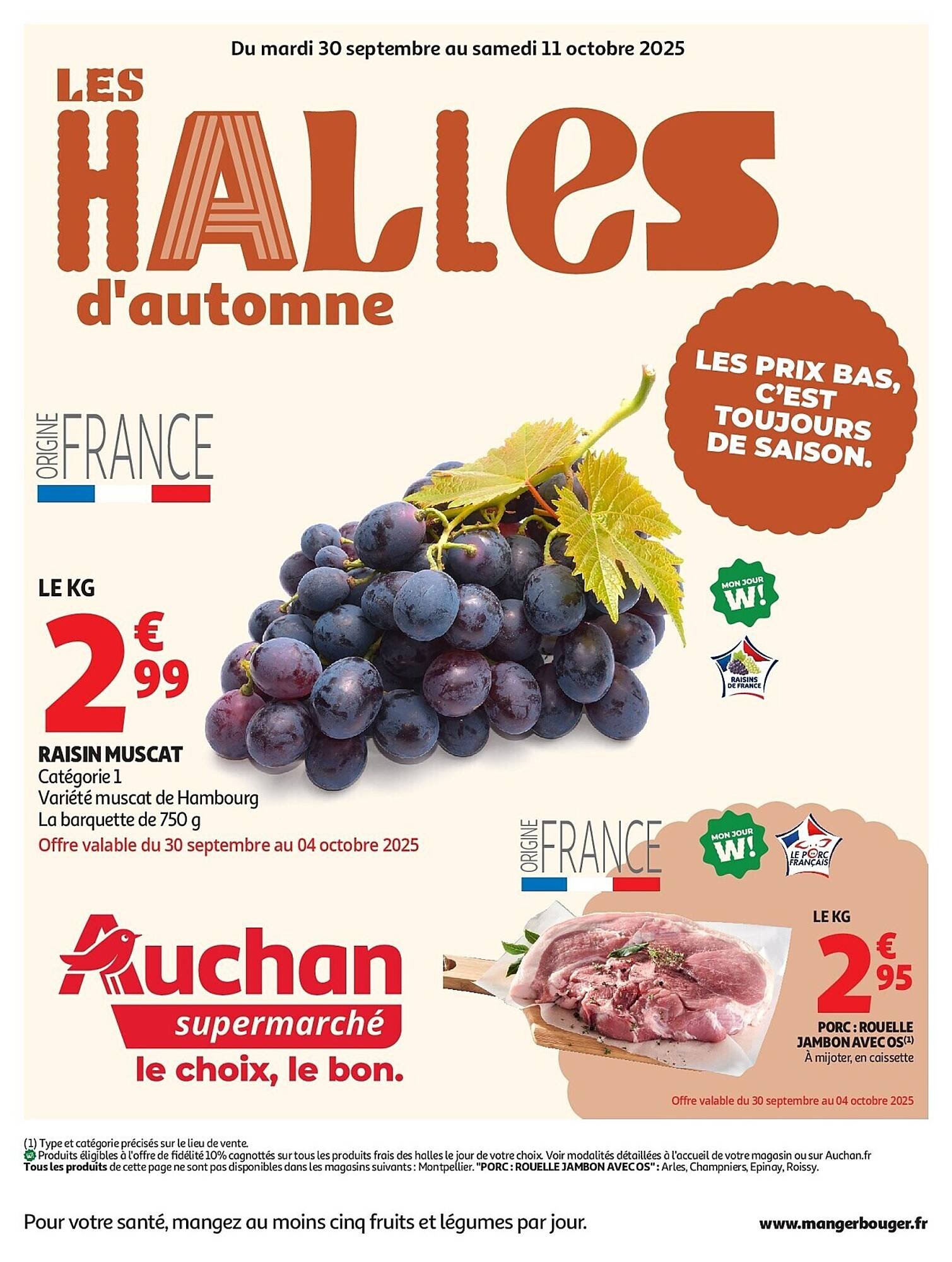 Auchan folder (2025-09-30 - 2025-10-11)