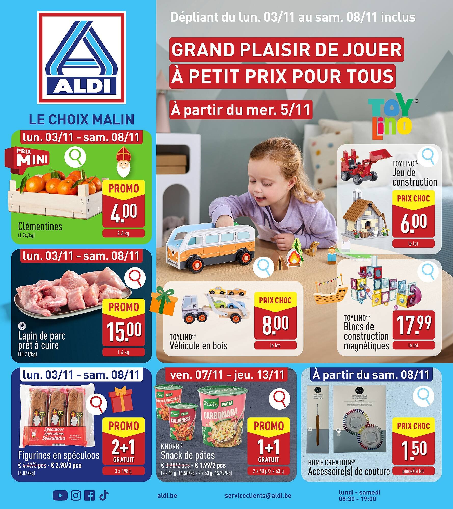 ALDI Dépliant (2025-11-03 - 2025-11-08)