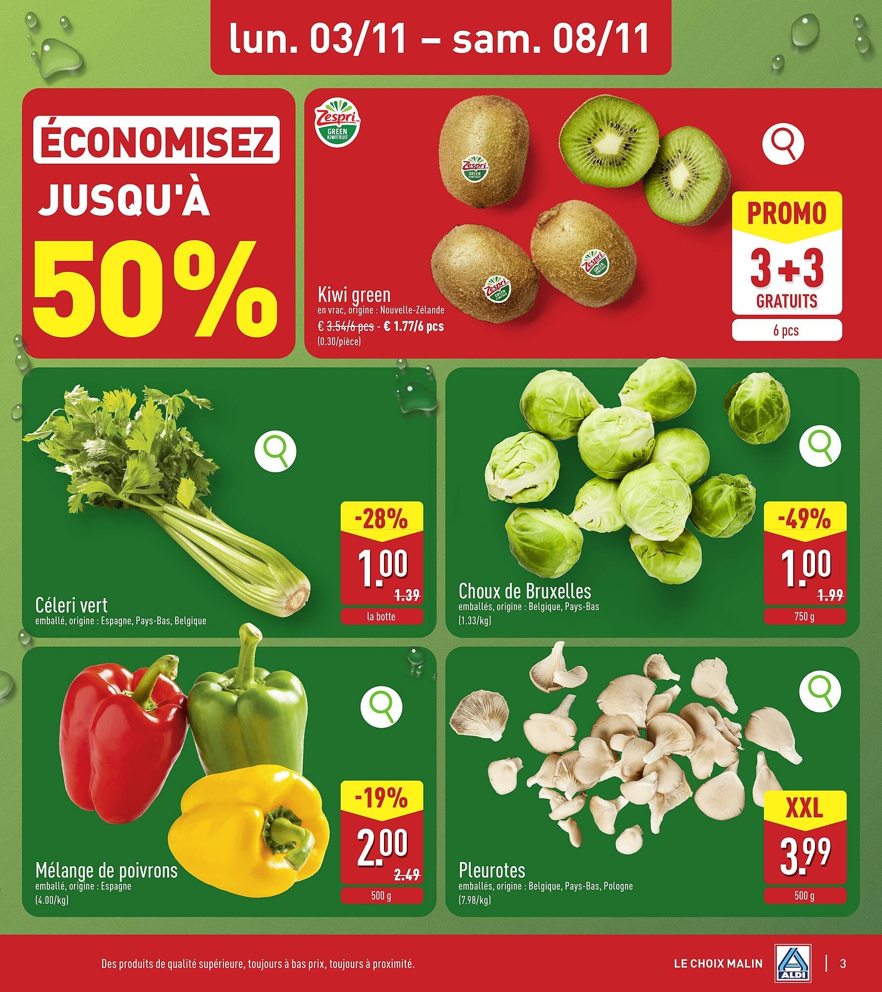 ALDI Dépliant (2025-11-03 - 2025-11-08)