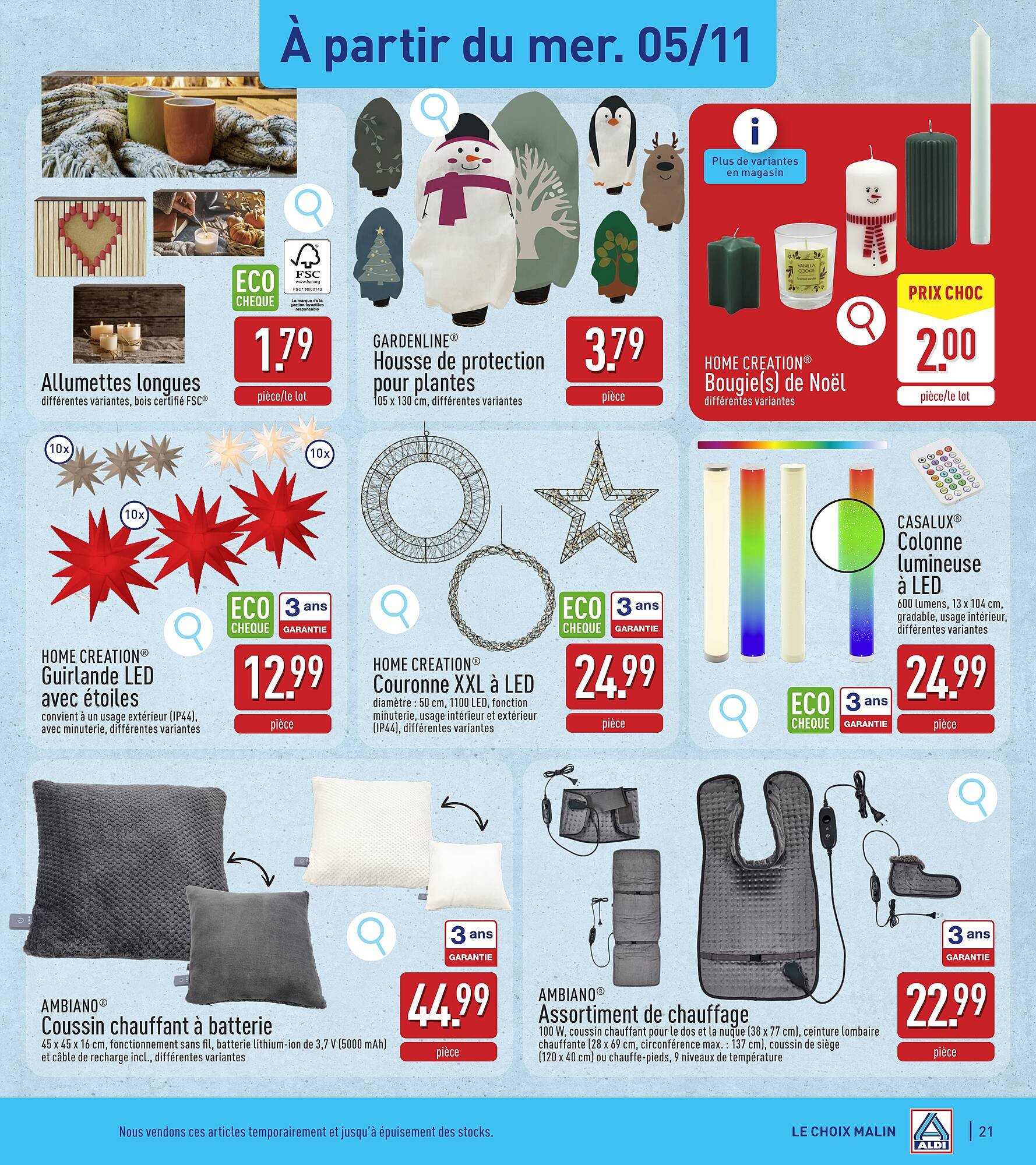 ALDI Dépliant (2025-11-03 - 2025-11-08)