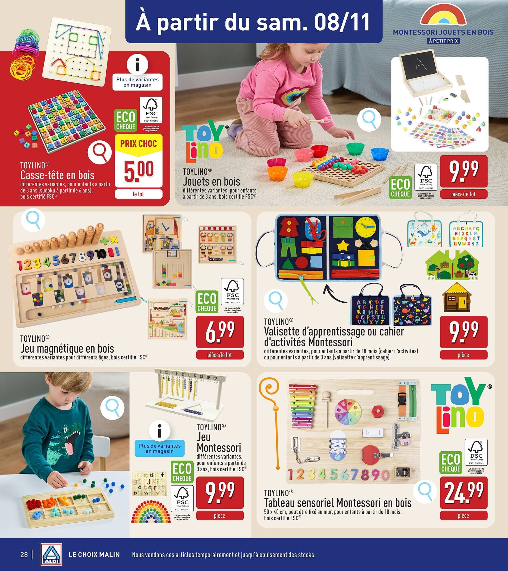 ALDI Dépliant (2025-11-03 - 2025-11-08)