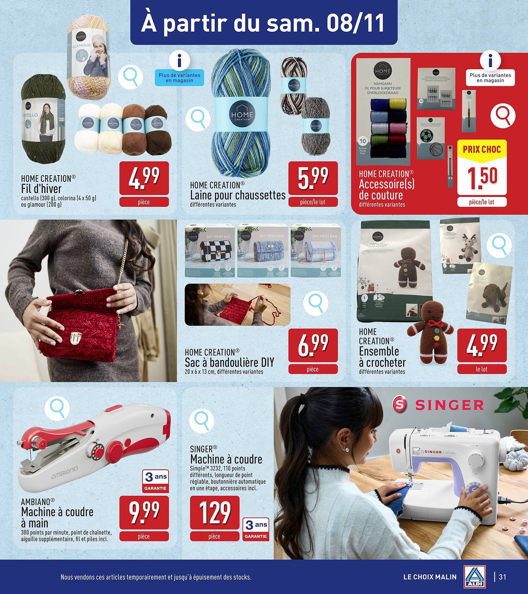 ALDI Dépliant (2025-11-03 - 2025-11-08)