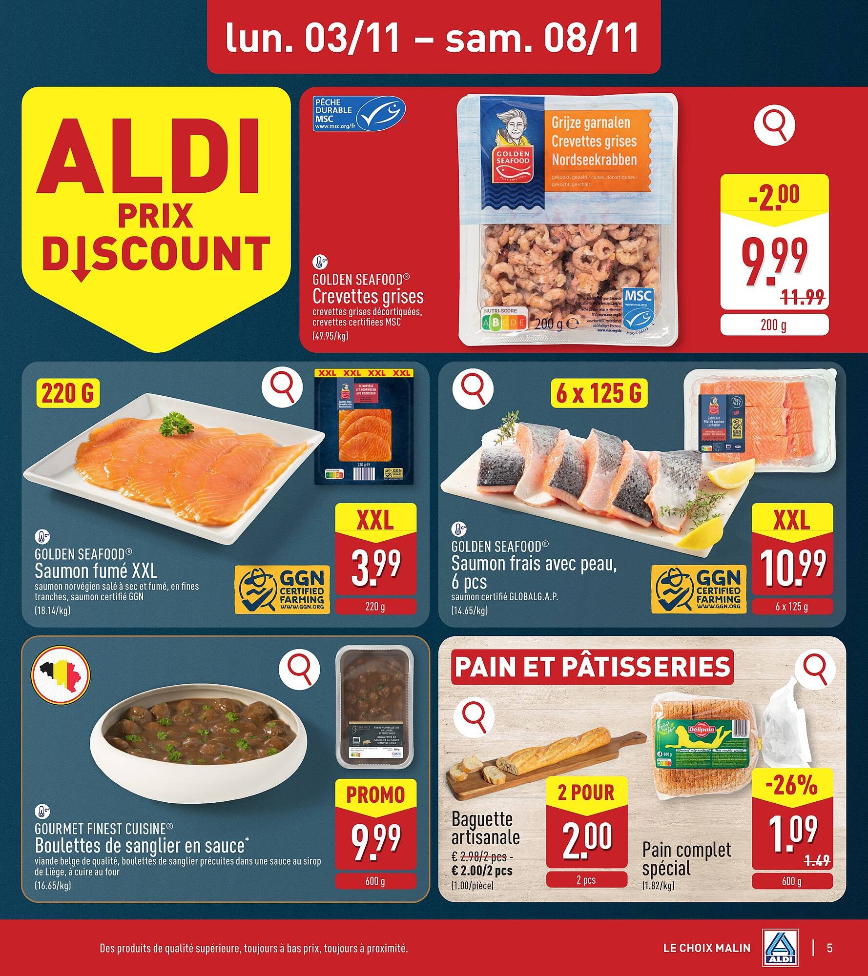 ALDI Dépliant (2025-11-03 - 2025-11-08)