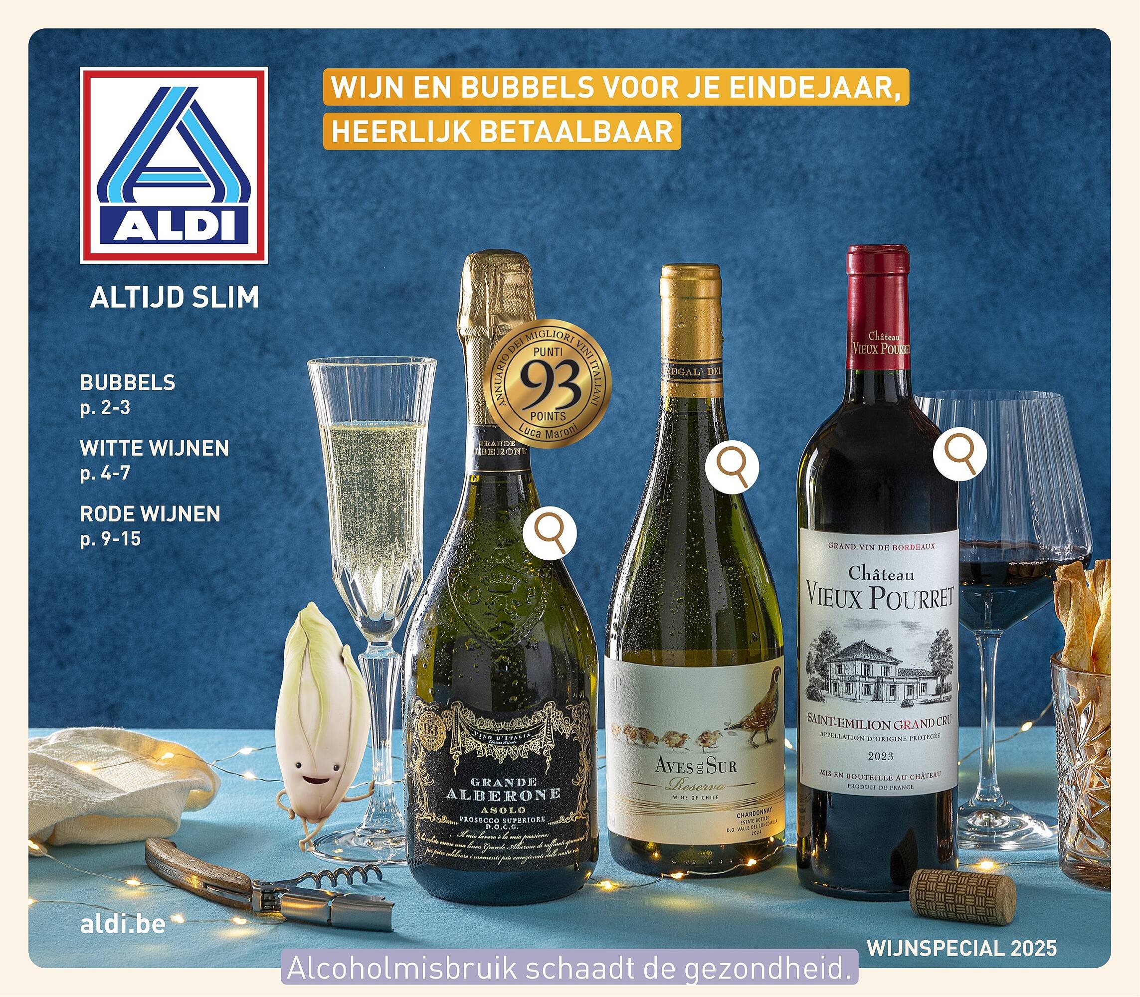 ALDI wijnwrap folder
