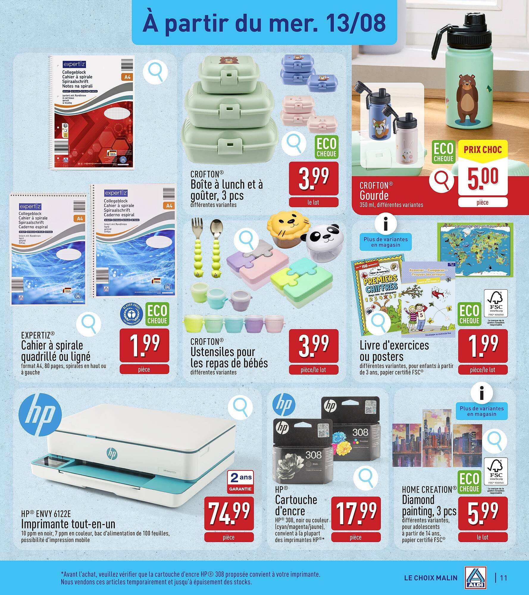 ALDI Dépliant (2025-08-11 - 2025-08-16)