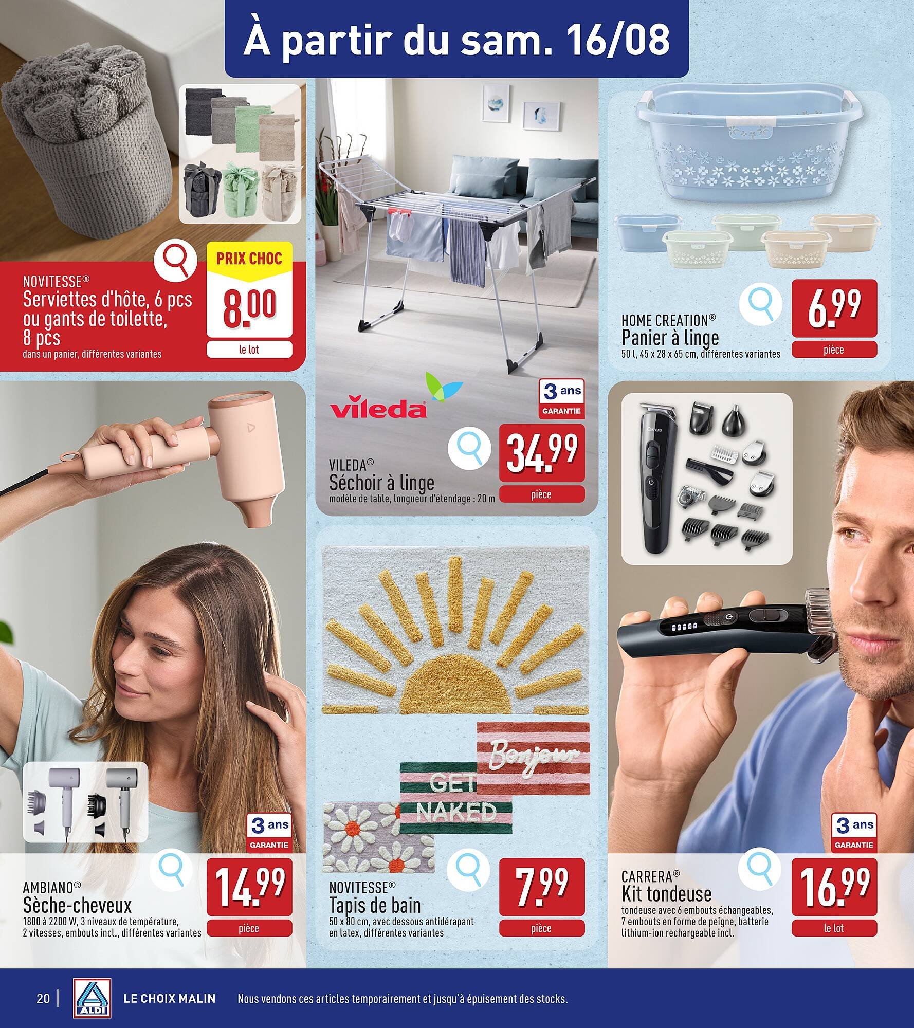 ALDI Dépliant (2025-08-11 - 2025-08-16)