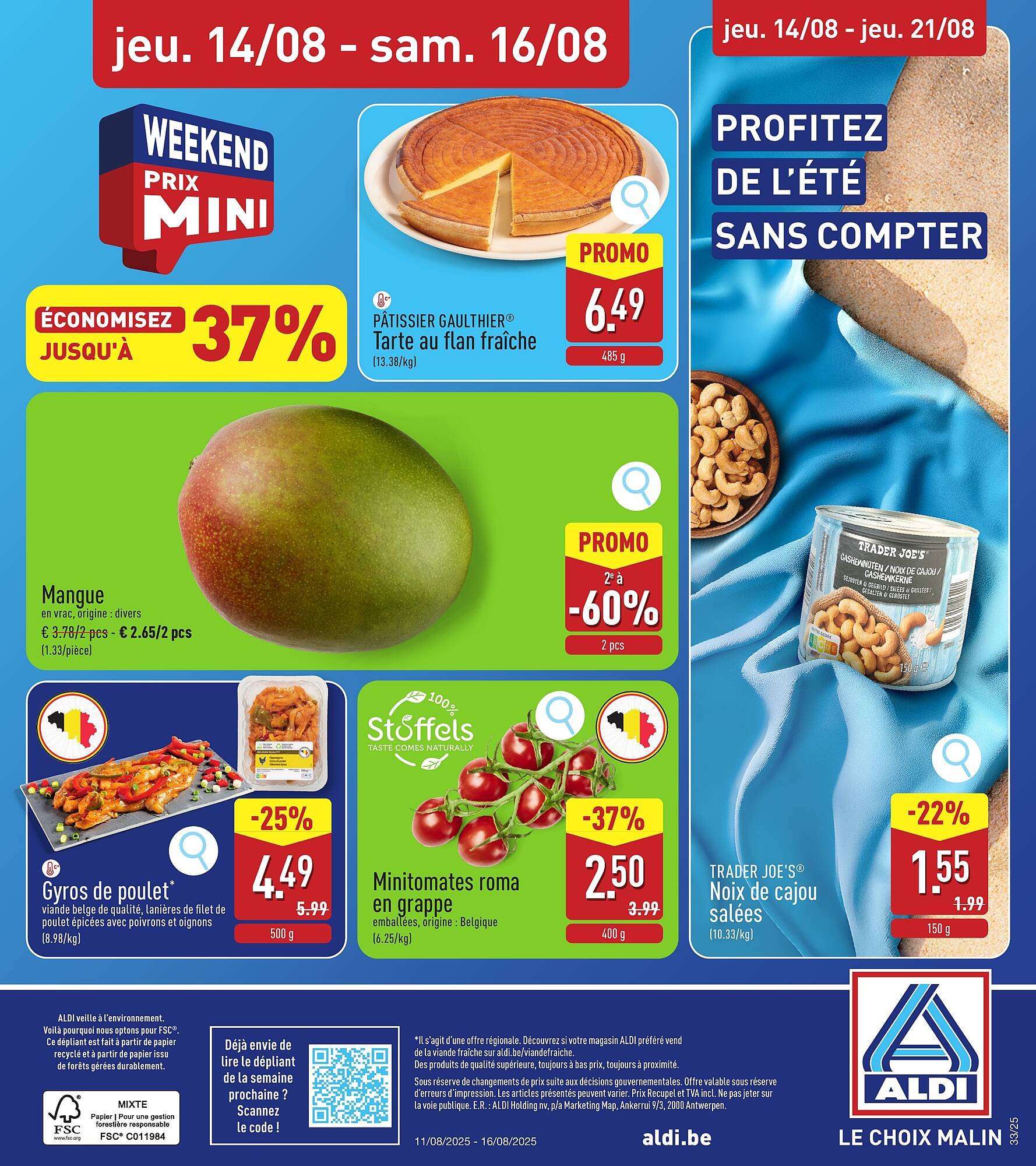 ALDI Dépliant (2025-08-11 - 2025-08-16)