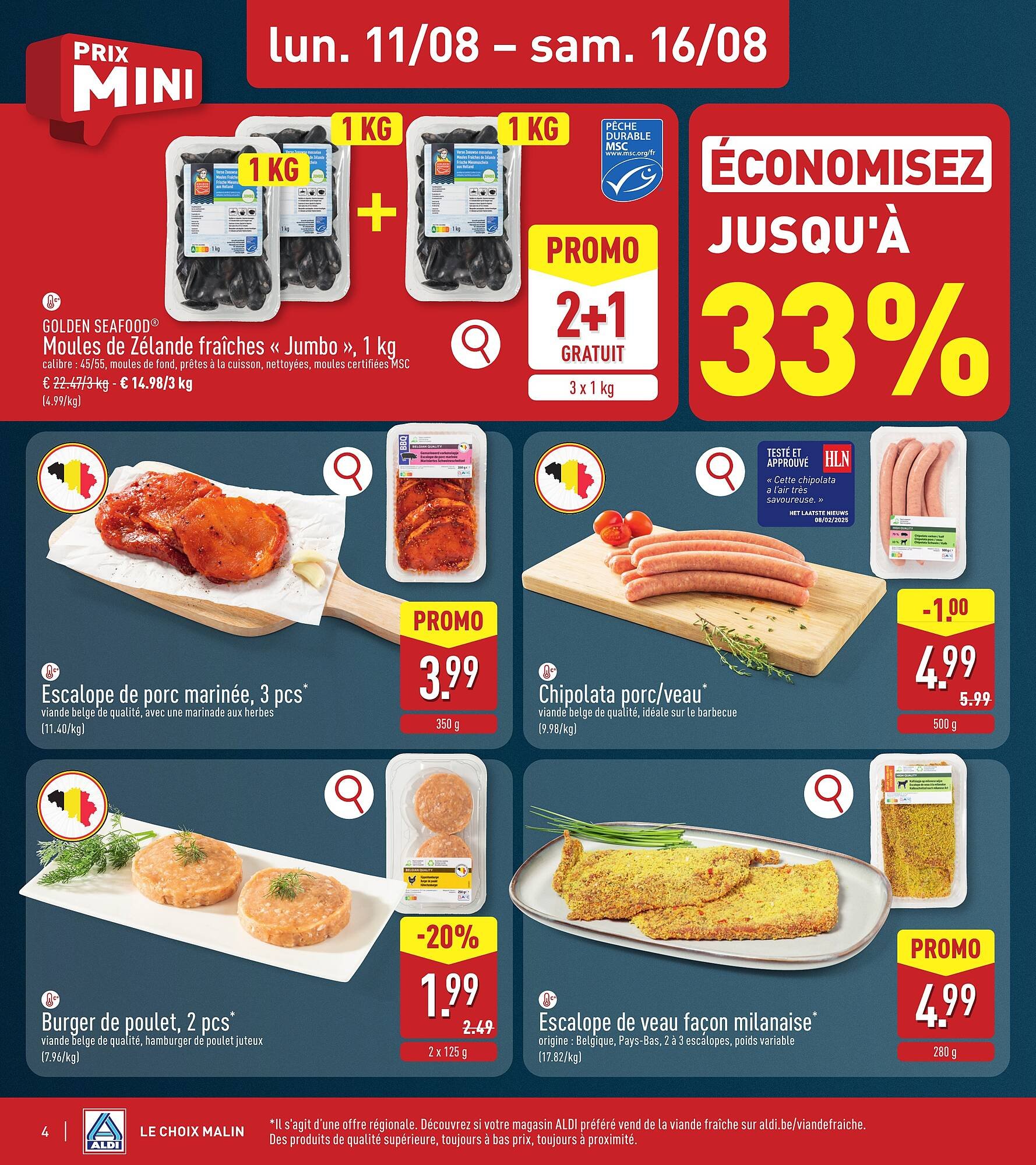 ALDI Dépliant (2025-08-11 - 2025-08-16)