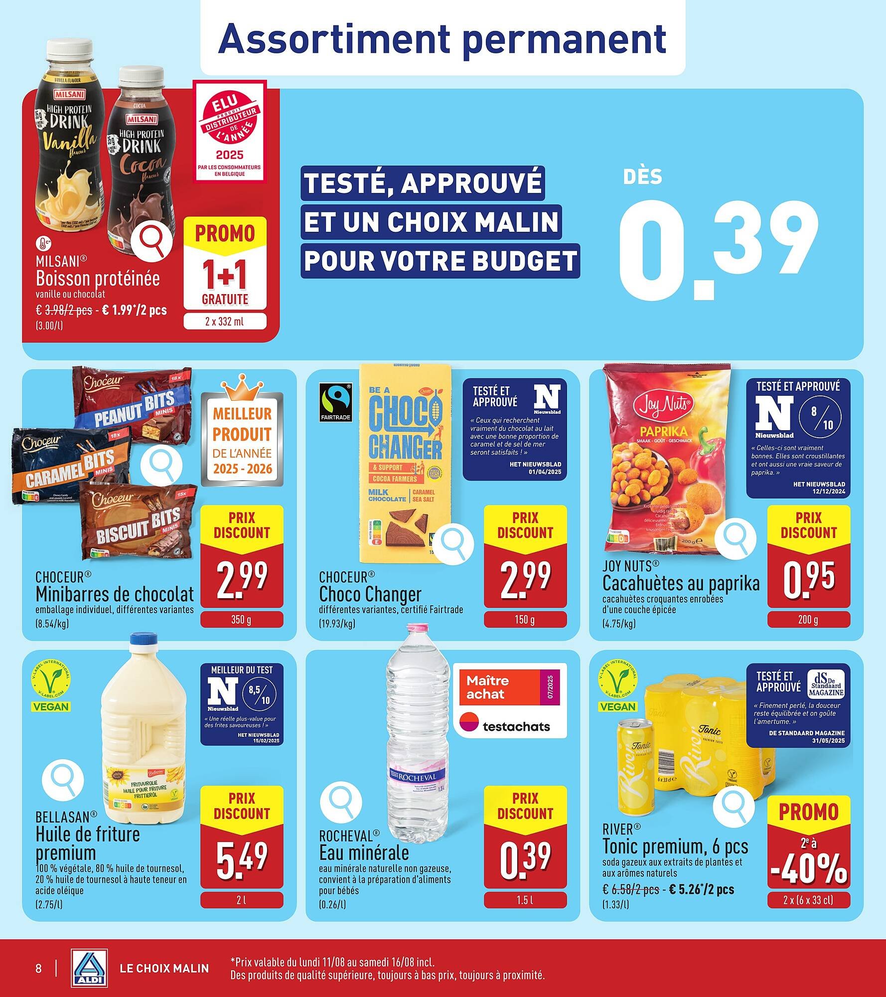 ALDI Dépliant (2025-08-11 - 2025-08-16)