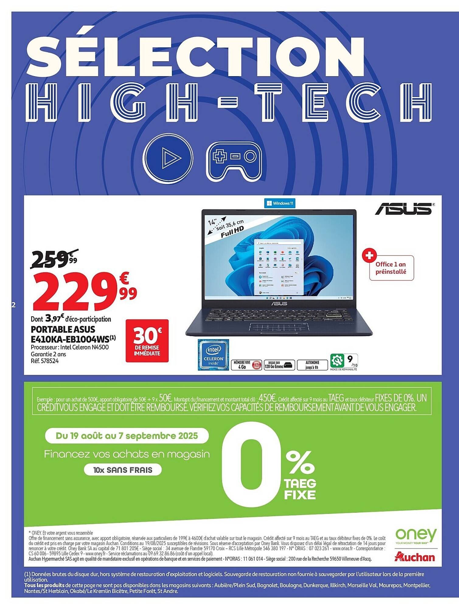 Auchan folder (2025-08-19 - 2025-09-07)