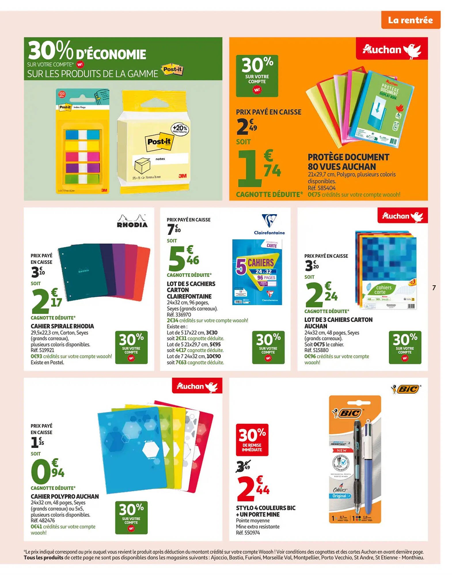 Auchan folder (2025-08-19 - 2025-09-07)