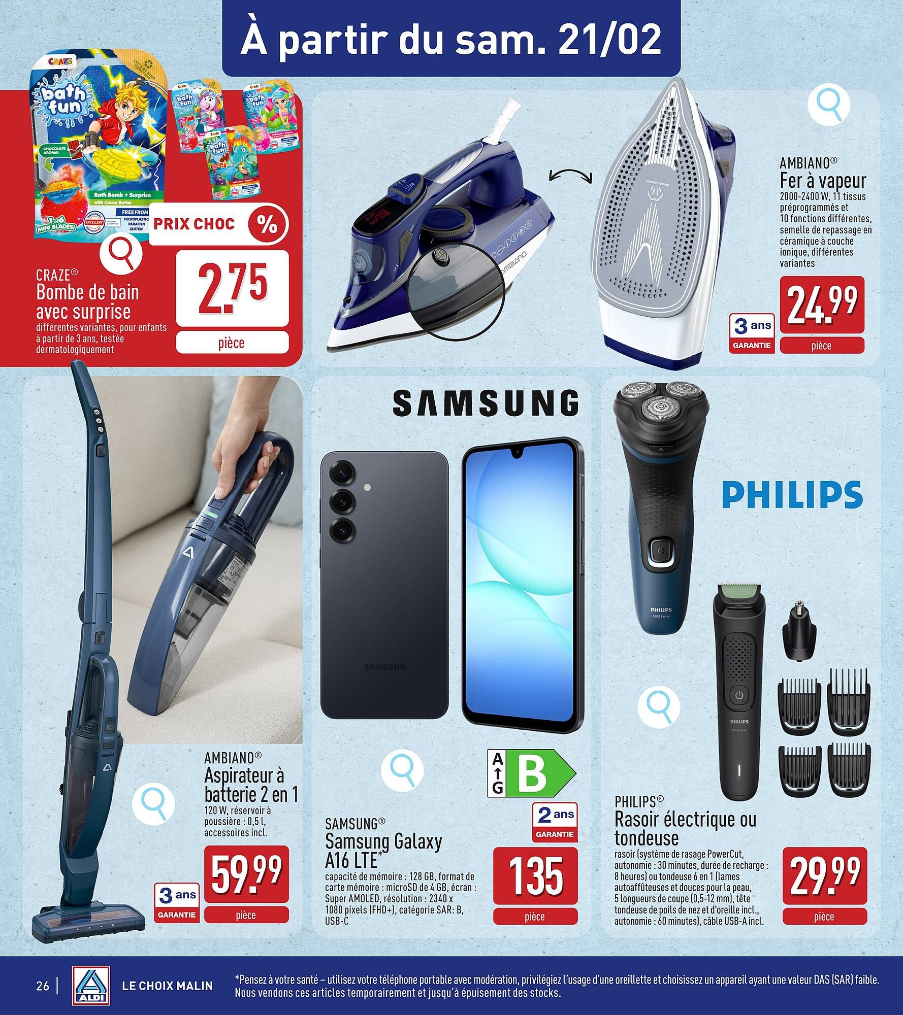 ALDI Dépliant (2026-02-16 - 2026-02-21)