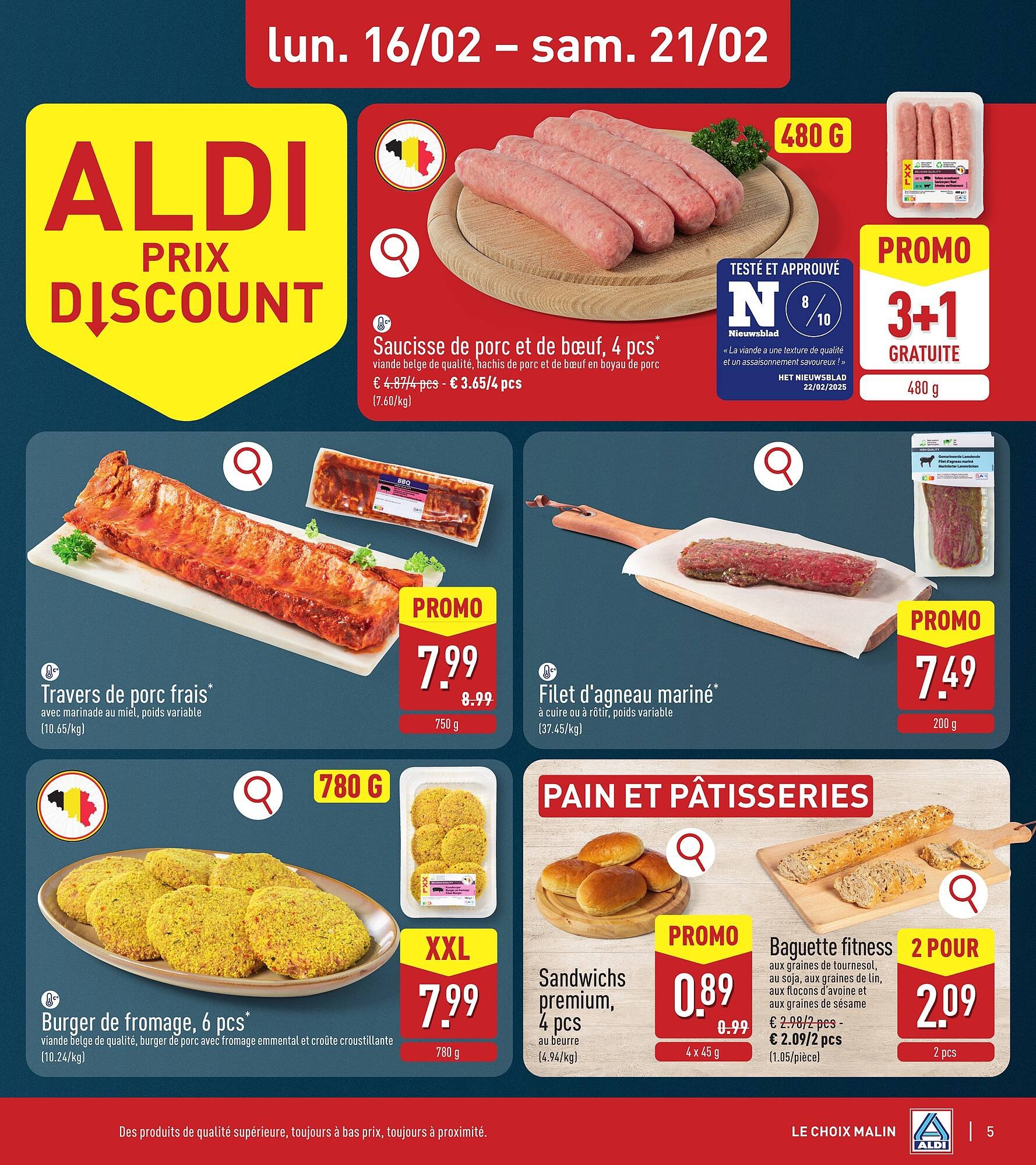 ALDI Dépliant (2026-02-16 - 2026-02-21)