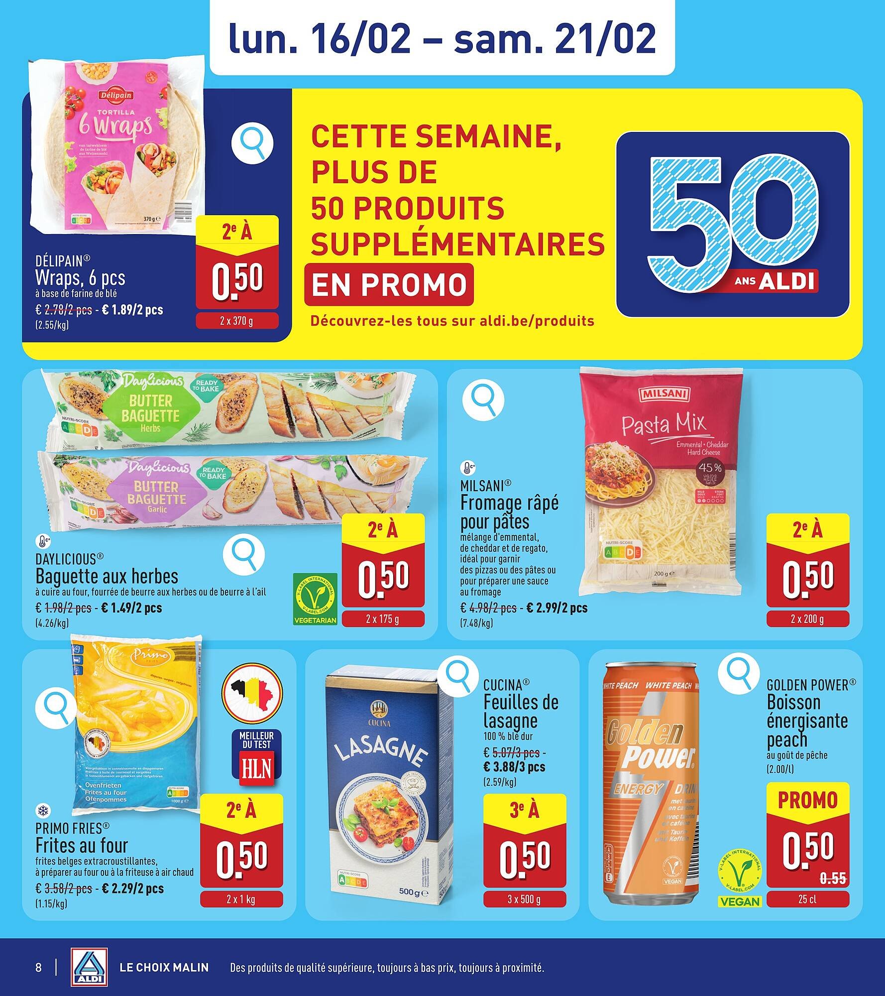 ALDI Dépliant (2026-02-16 - 2026-02-21)