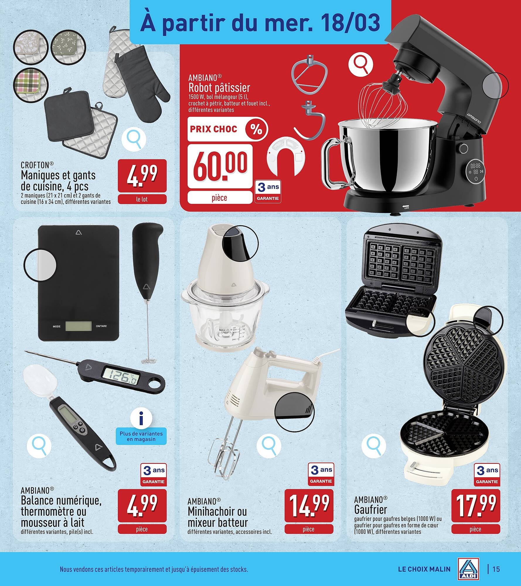 ALDI Dépliant (2026-03-16 - 2026-03-21)