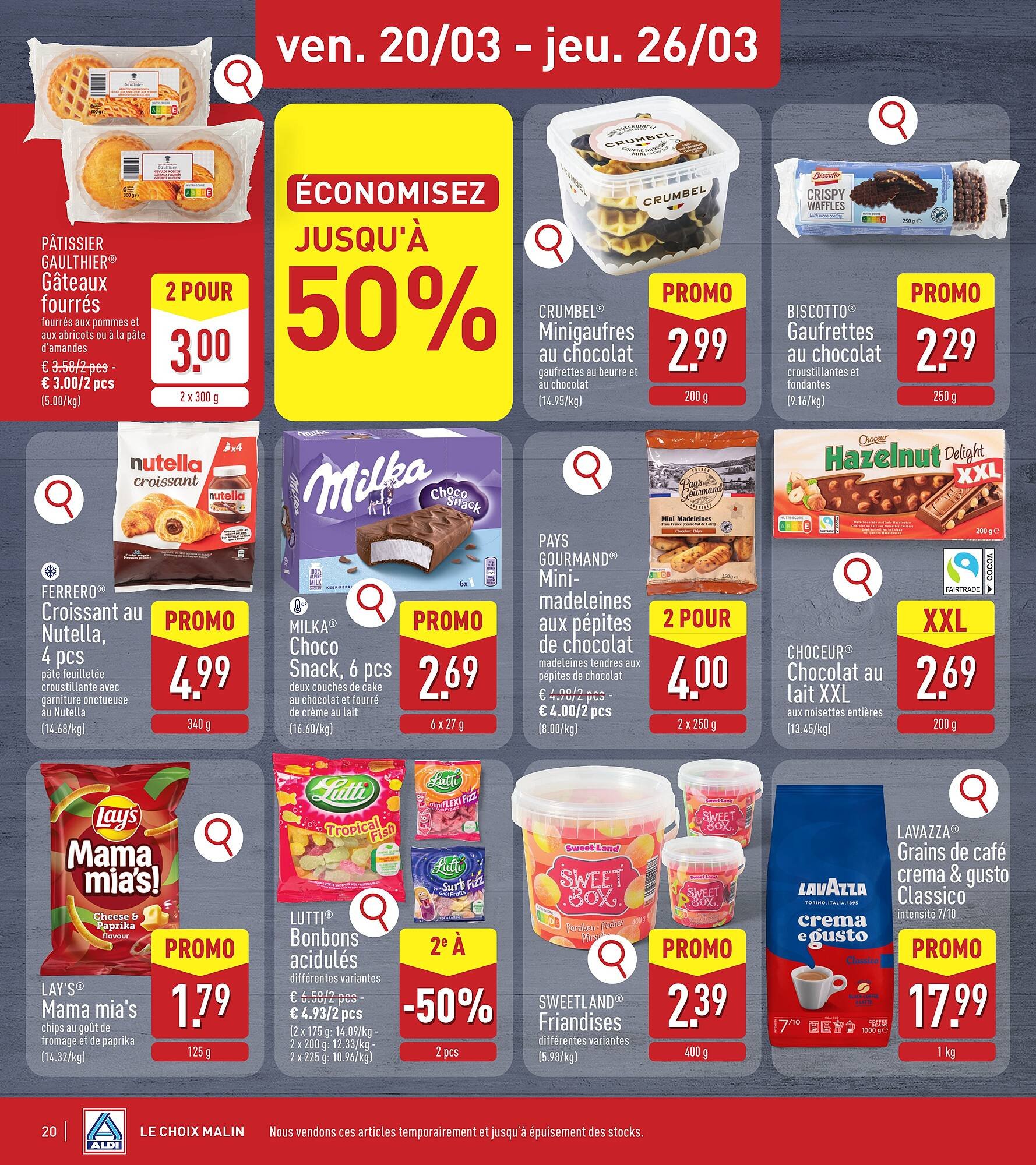 ALDI Dépliant (2026-03-16 - 2026-03-21)