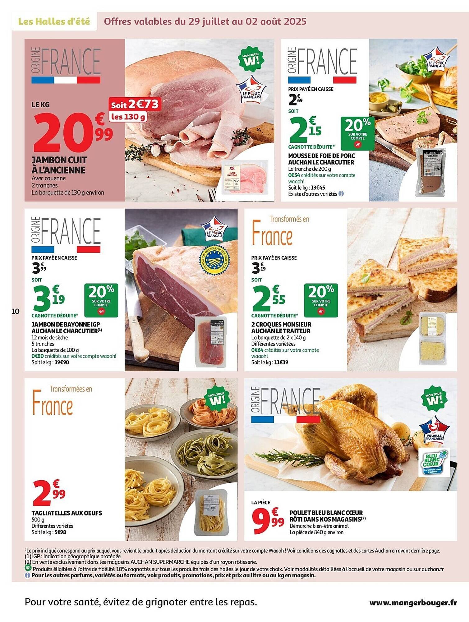 Auchan folder (2025-07-29 - 2025-08-09)