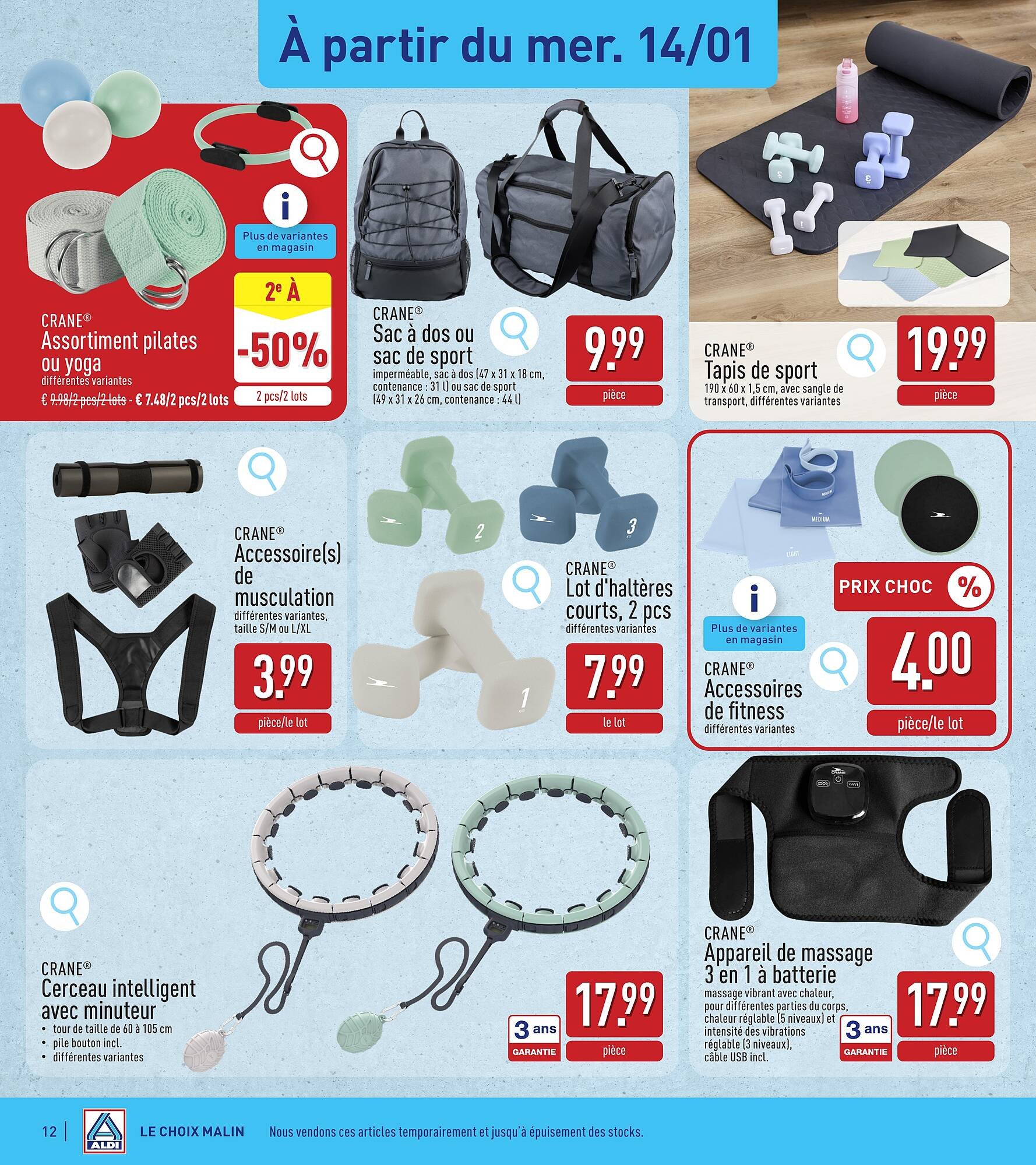 ALDI Dépliant (2026-01-12 - 2026-01-17)