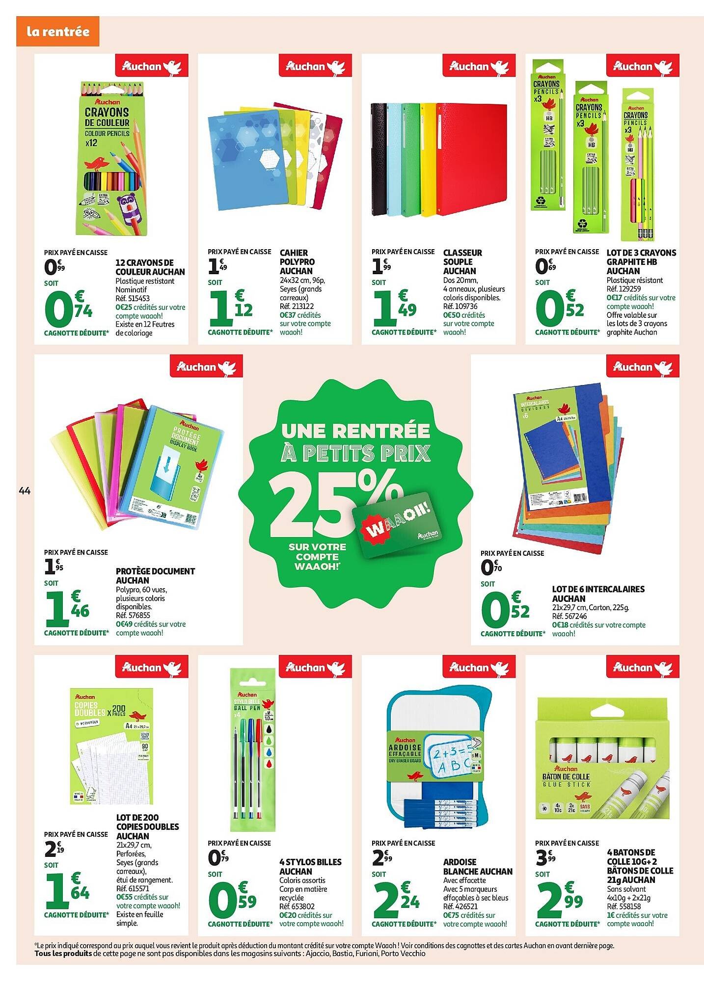 Auchan folder (2025-07-22 - 2025-08-03)