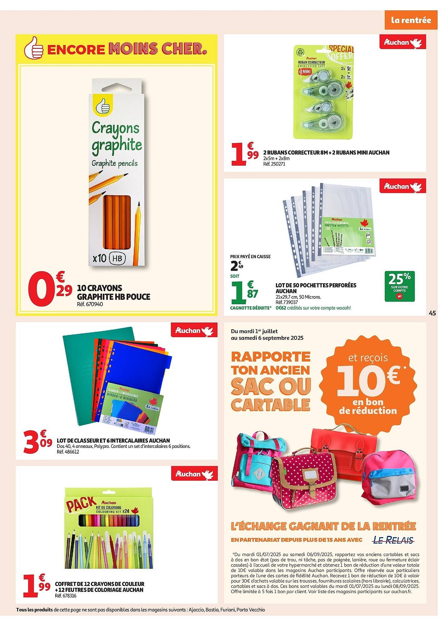 Auchan folder (2025-07-22 - 2025-08-03)