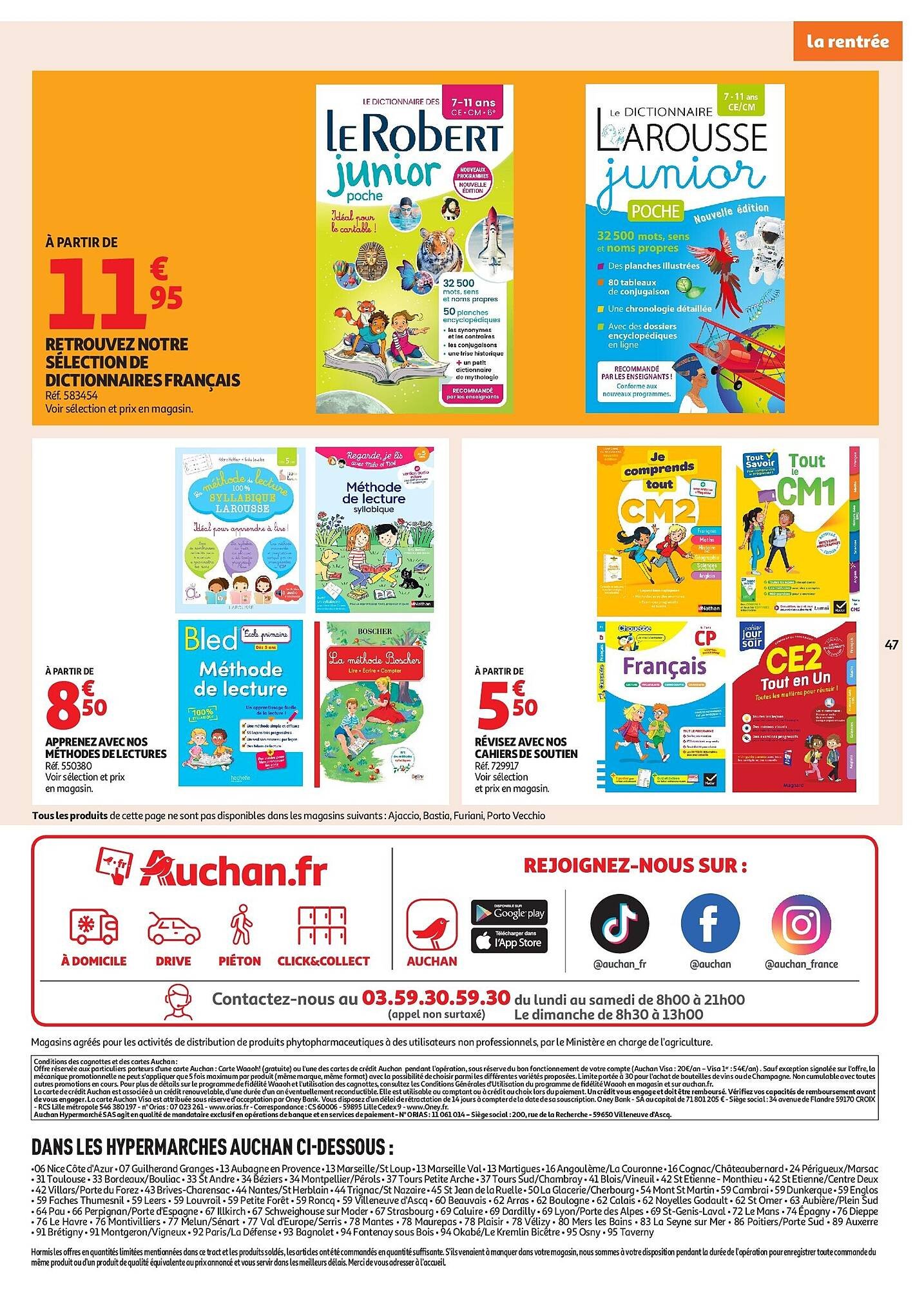 Auchan folder (2025-07-22 - 2025-08-03)