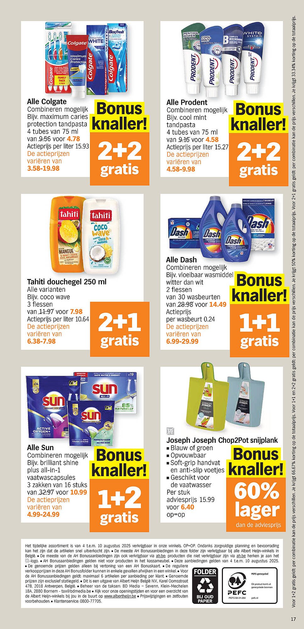 Albert Heijn folder (2025-08-04 - 2025-08-10)