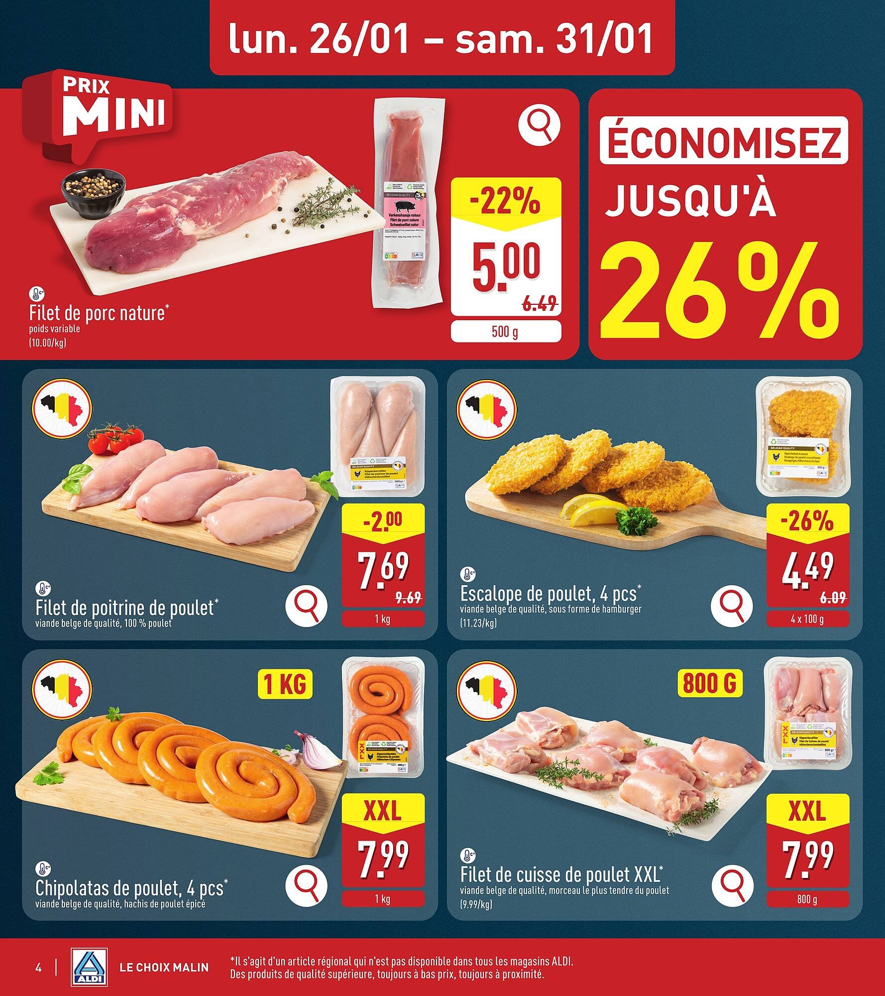 ALDI Dépliant (2026-01-26 - 2026-01-31)